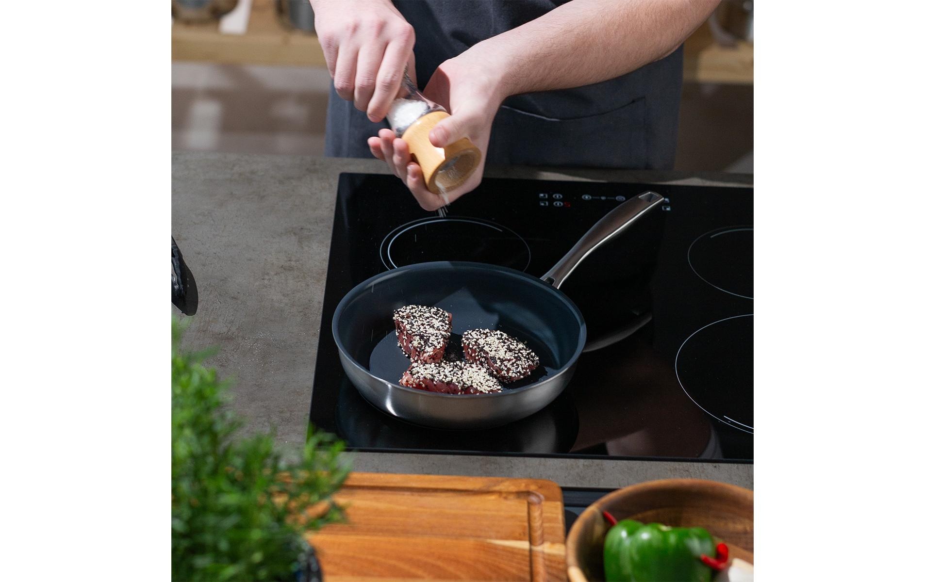   Poêle à frire »Lunasol Sirius Terra Multi-Layer, Straight« Aluminium