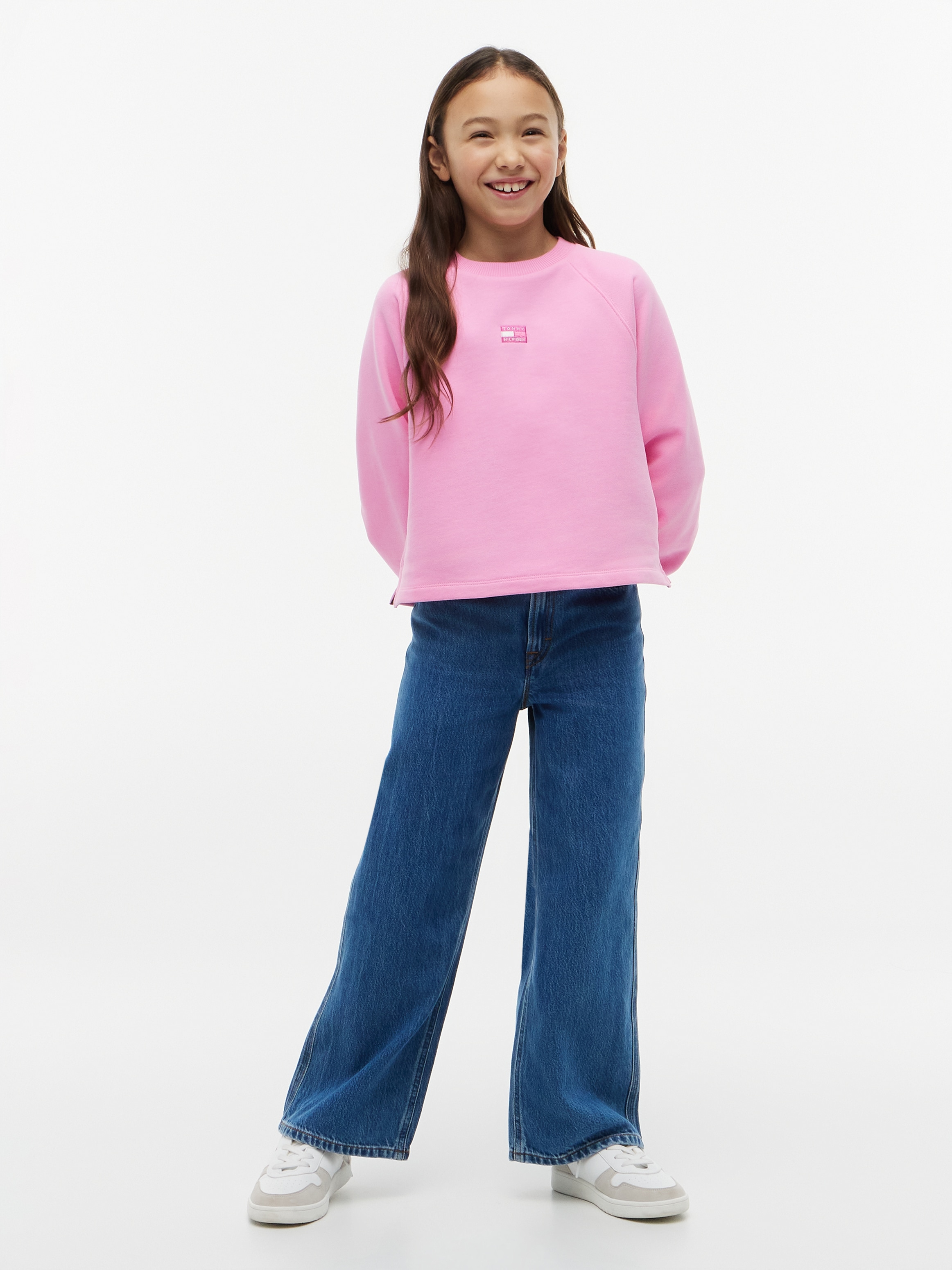 Tommy Hilfiger Sweatshirt , Rundhalsausschnitt, Regular Fit, Kinder bis 16 Jahre
