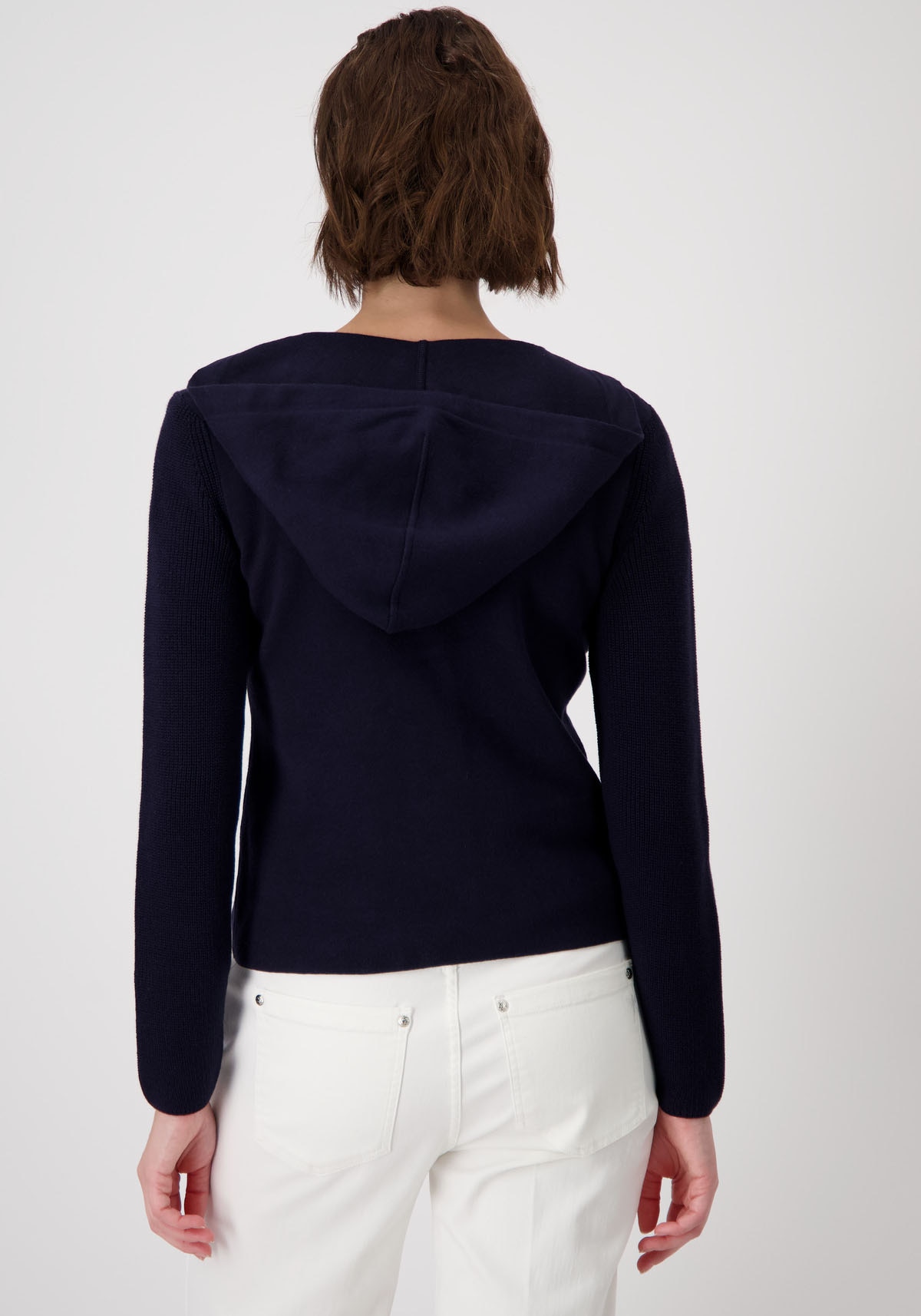Monari Strickjacke, mit Kapuze
