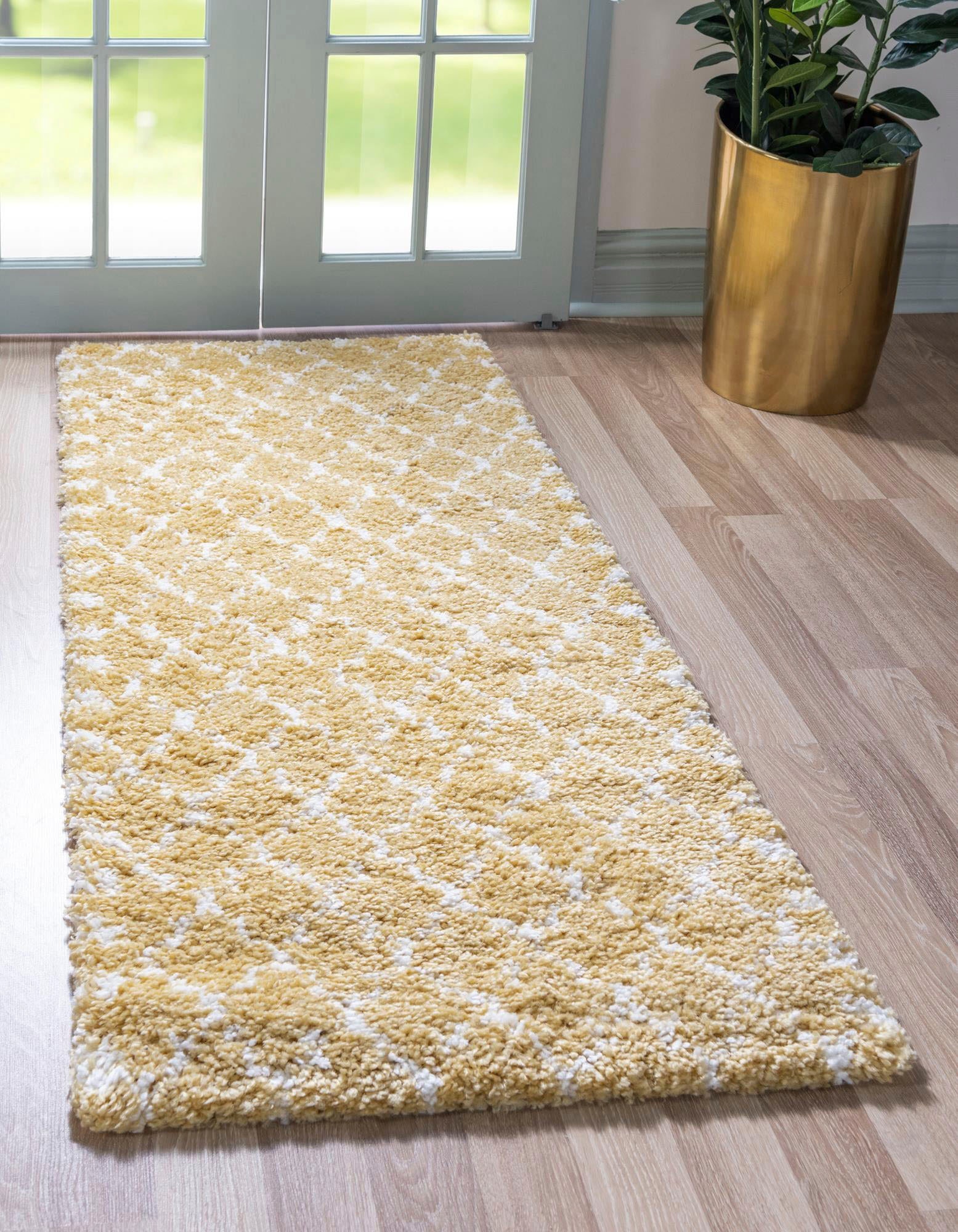 Image of Myflair Möbel & Accessoires Hochflor-Läufer "Temara Shag, LAGERRÄUMUNG" rechteckig 51 mm Höhe Teppich-Läufer, gewebt, weich & kuschelig