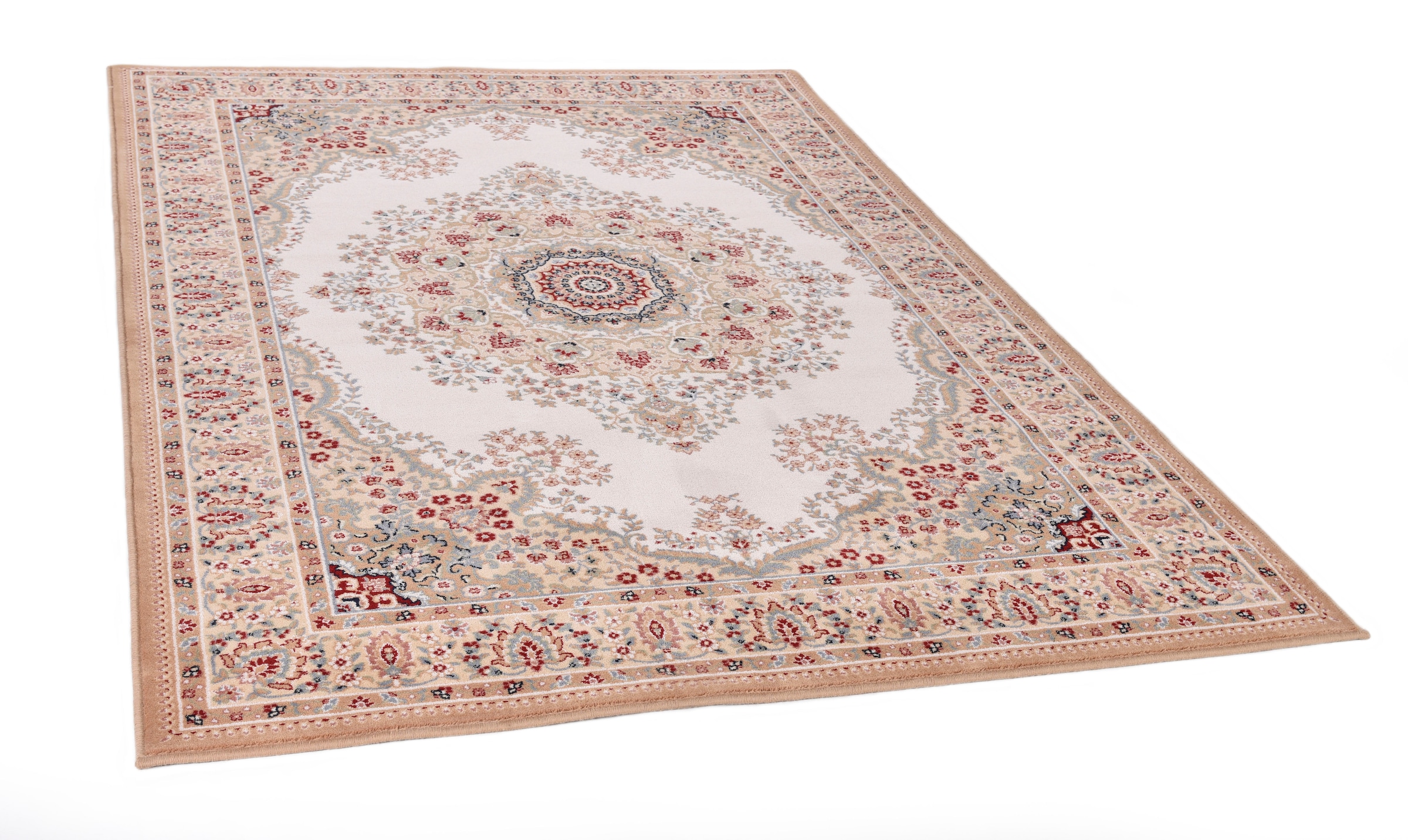 Image of THEKO Wollteppich "Dolna - 809" rechteckig 10 mm Höhe Kurzflor, reine Wolle, Orient-Optik