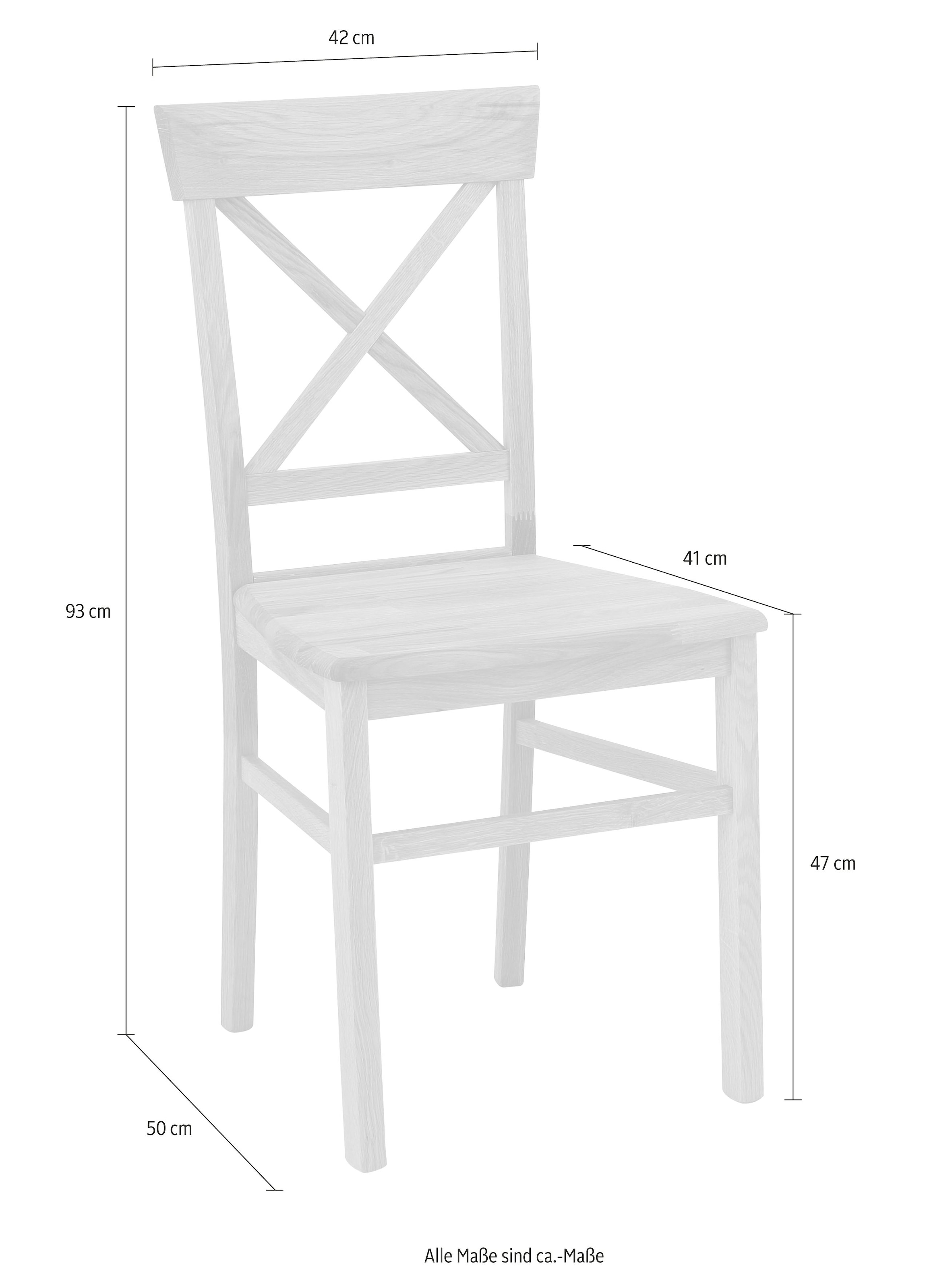 andas Esszimmerstuhl »Tatra TOPSELLER«, (Set), 2 St., Holzstuhl im 2er, 4er oder 6er-Set, Küchenstuhl Landhaus