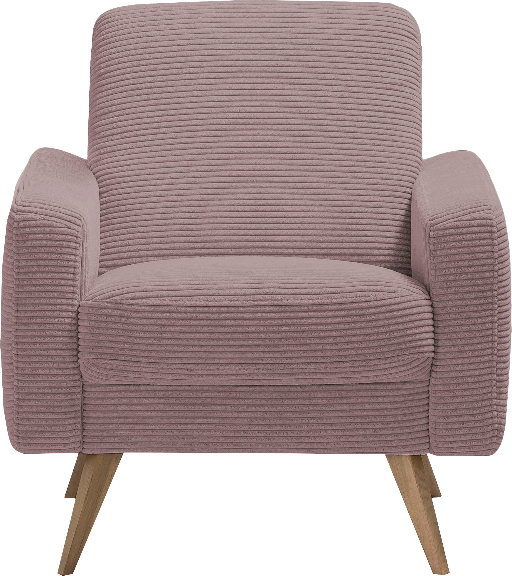 Image of exxpo - sofa fashion Sessel "Samso, Loungesessel" elegant und bequem, aktueller Cord Bezug