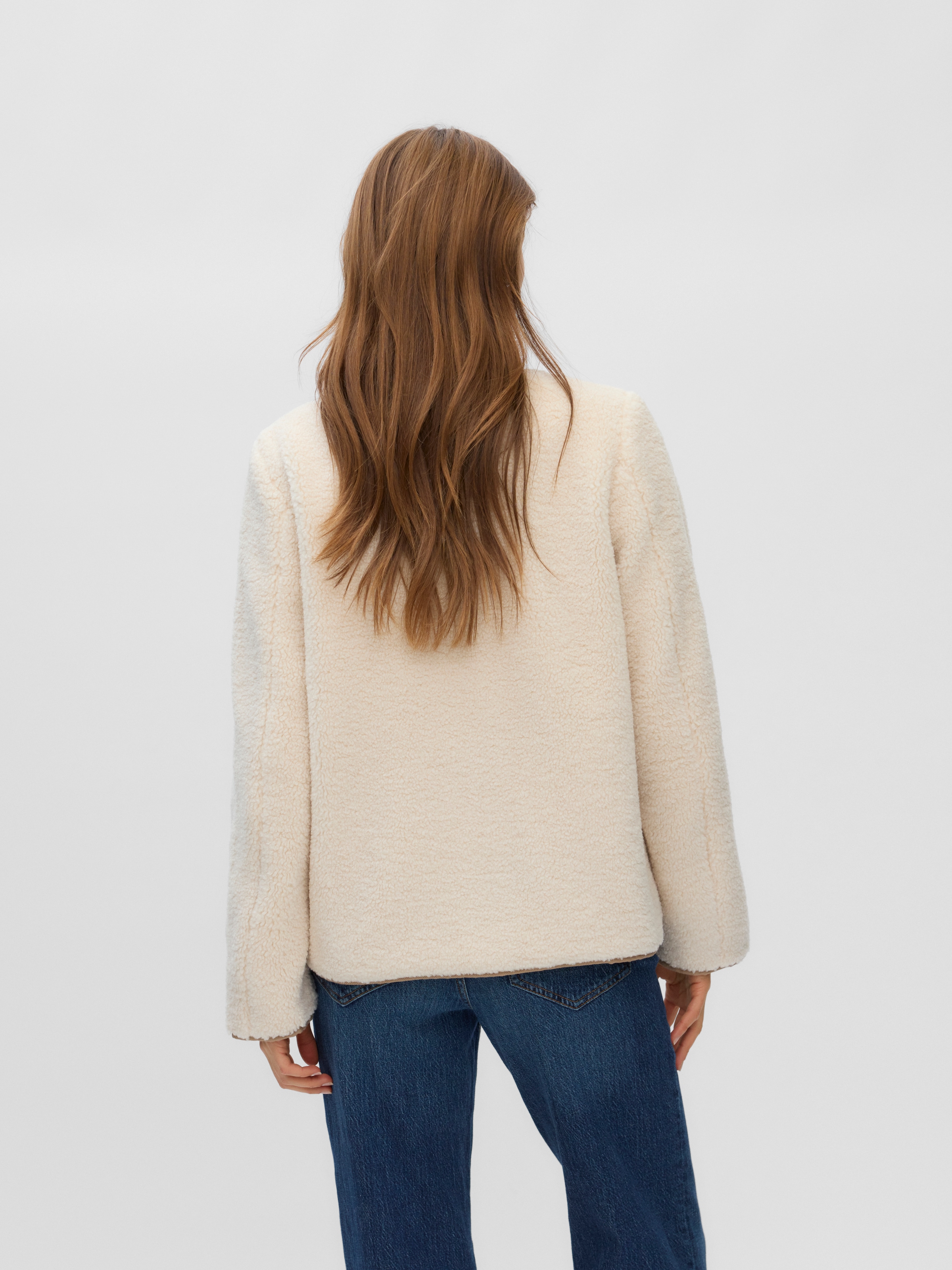 Vero Moda Veste en peluche »VMFRANCESCA TEDDY JACKET NOOS« Fibre synthétique, peluche