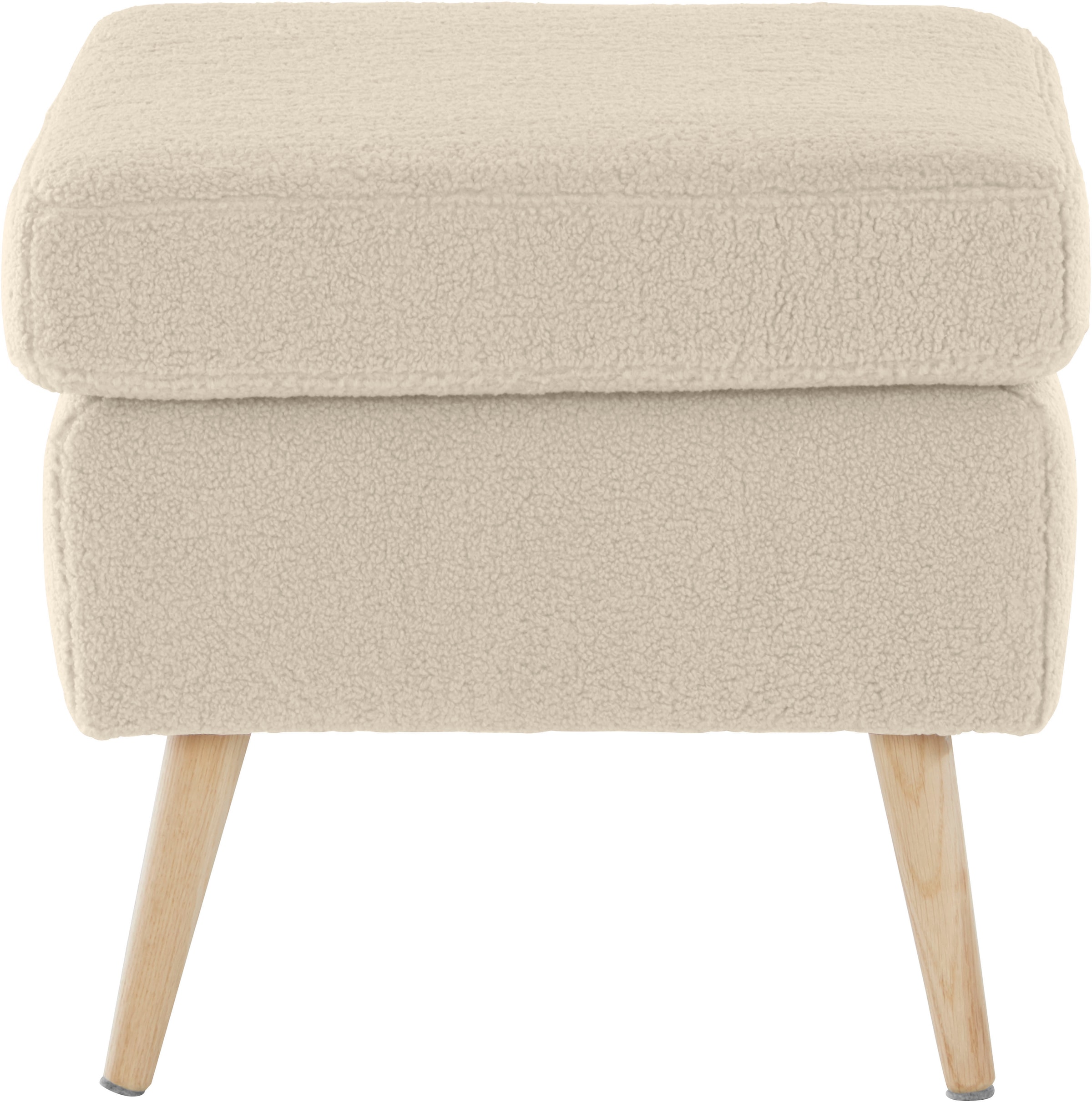 Guido Maria Kretschmer Home&Living Sessel »Salla«, wahlweise mit oder ohne Hocker; grosser Sessel: Masse B/T/H: 78/94/118cm