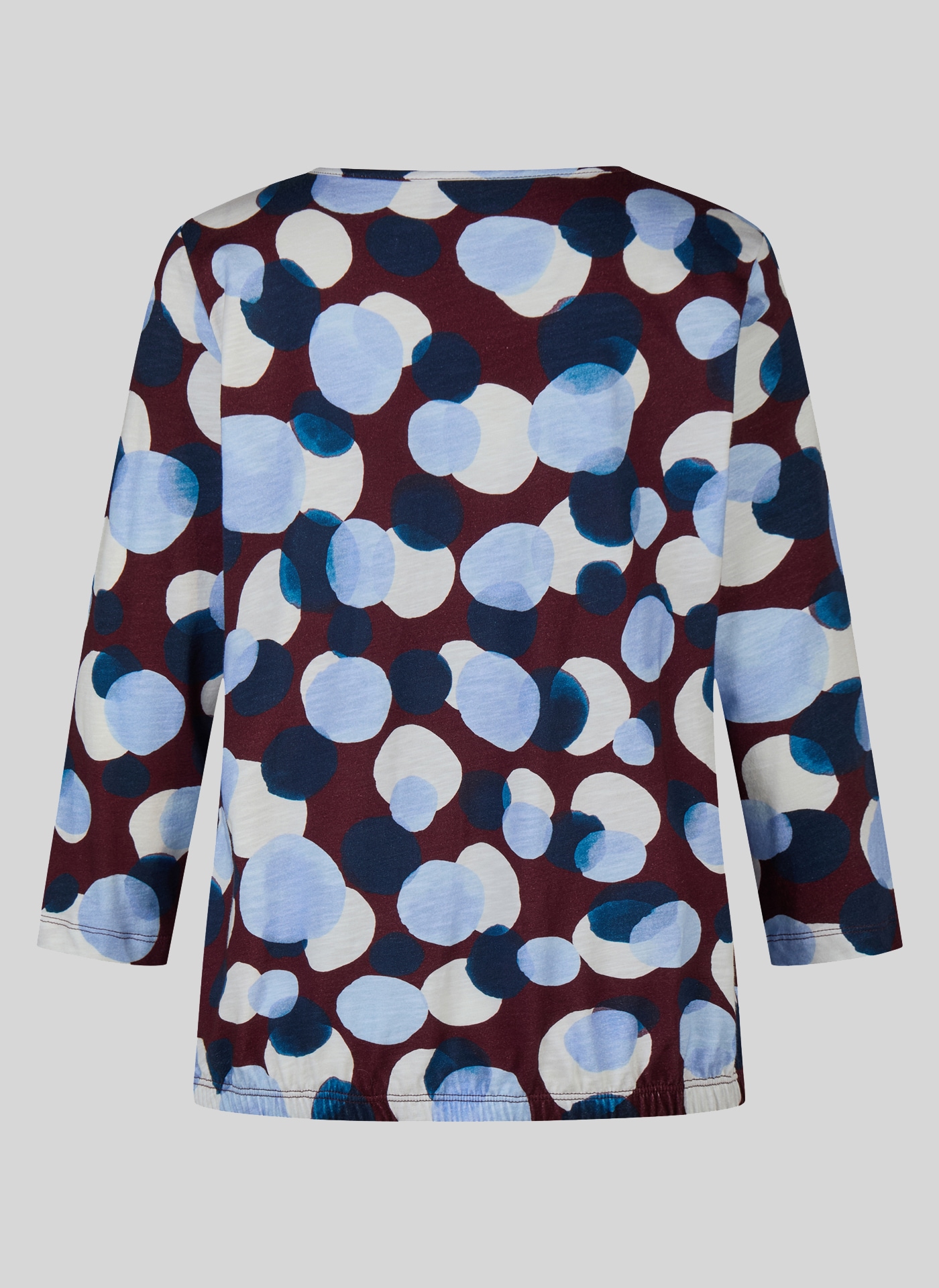 Rabe 3/4-Arm-Shirt mit grafischem Muster