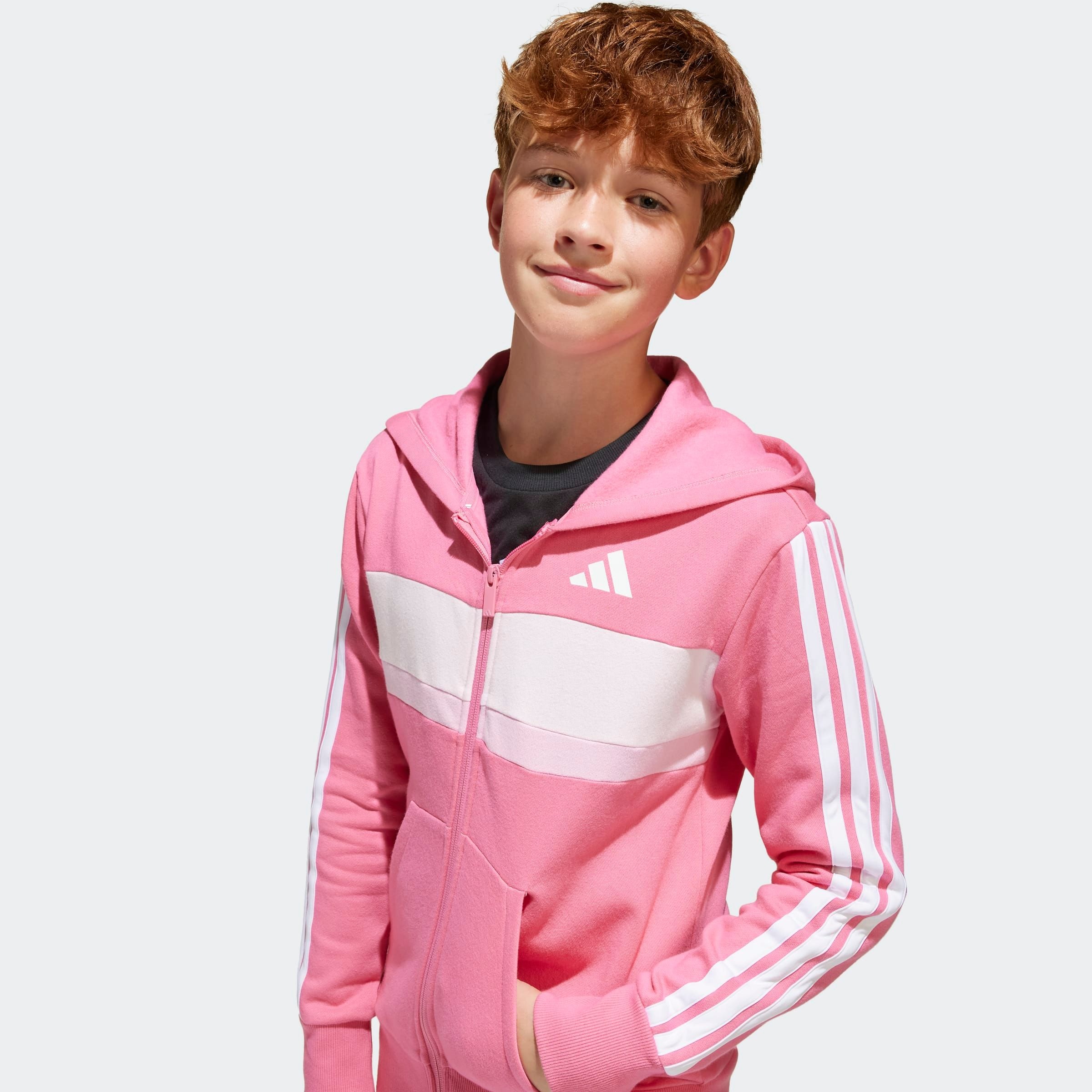 adidas Sportswear Trainingsanzug »J 3S TIB FL TS«, (2 tlg.)