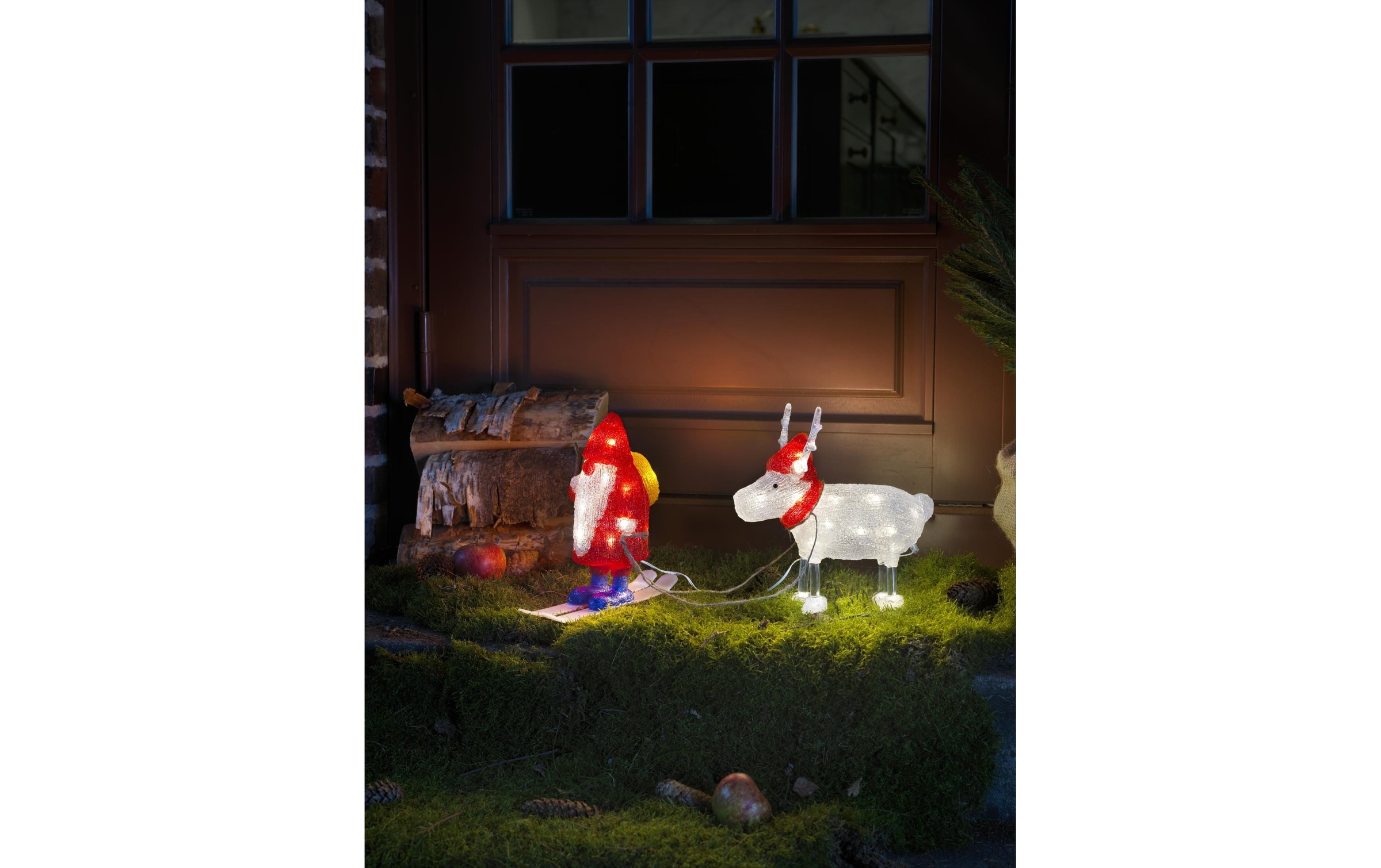 LED Dekolicht »LED-Figur Acryl Santa mi«