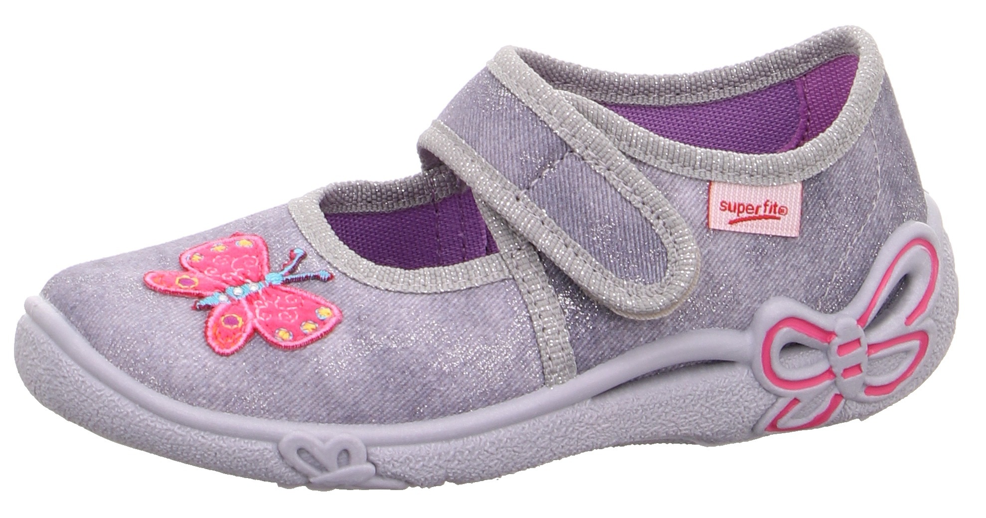 Image of Superfit Hausschuh »BELINDA WMS Weiten Schuh Mess System: M III«, mit Schmetterling-Motiv bei Ackermann Versand Schweiz