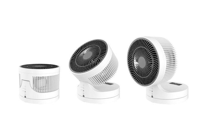 Sonnenkönig Tischventilator »Breez, Leistung 45W, 7h Timer, Fernbedienung, Oszillation,« 3 Geschwindigkeitsmodi, eignet sich für alle Jahreszeiten