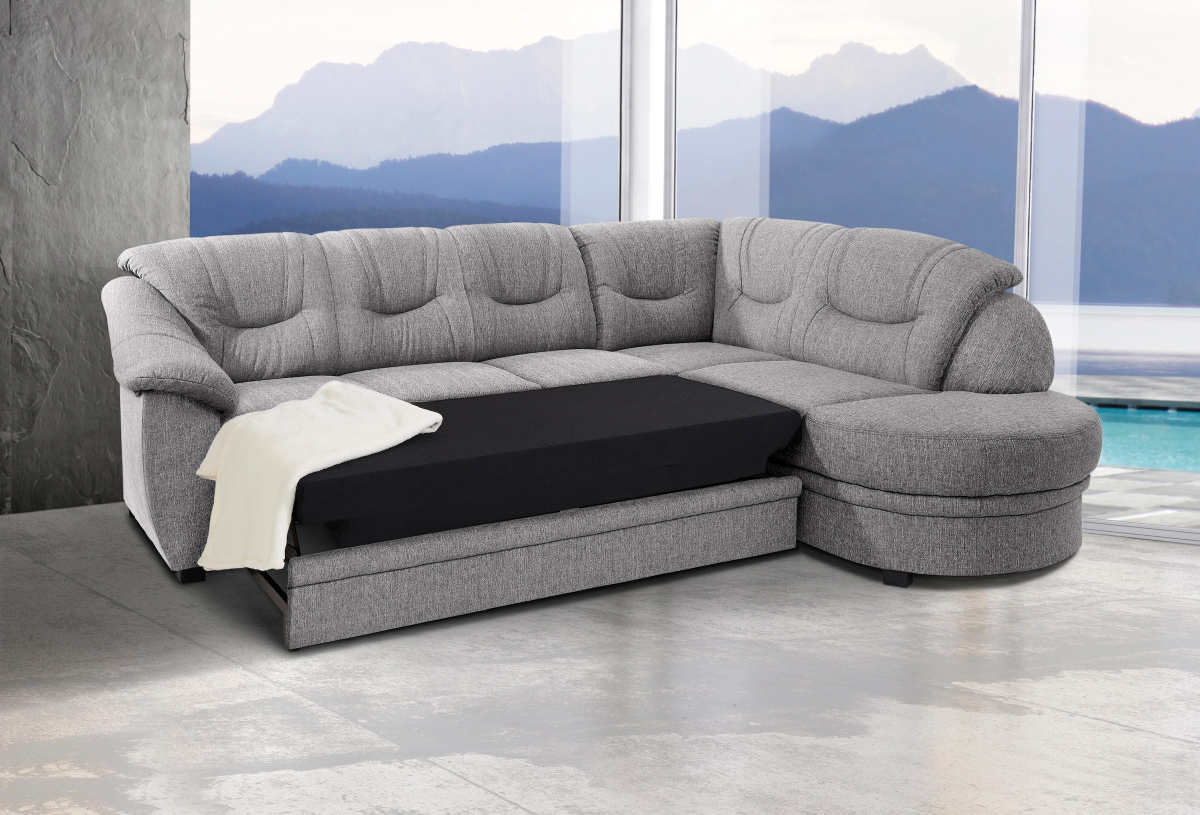 Image of sit&more Ecksofa "Savoni L-Form" wahlweise mit Bettfunktion