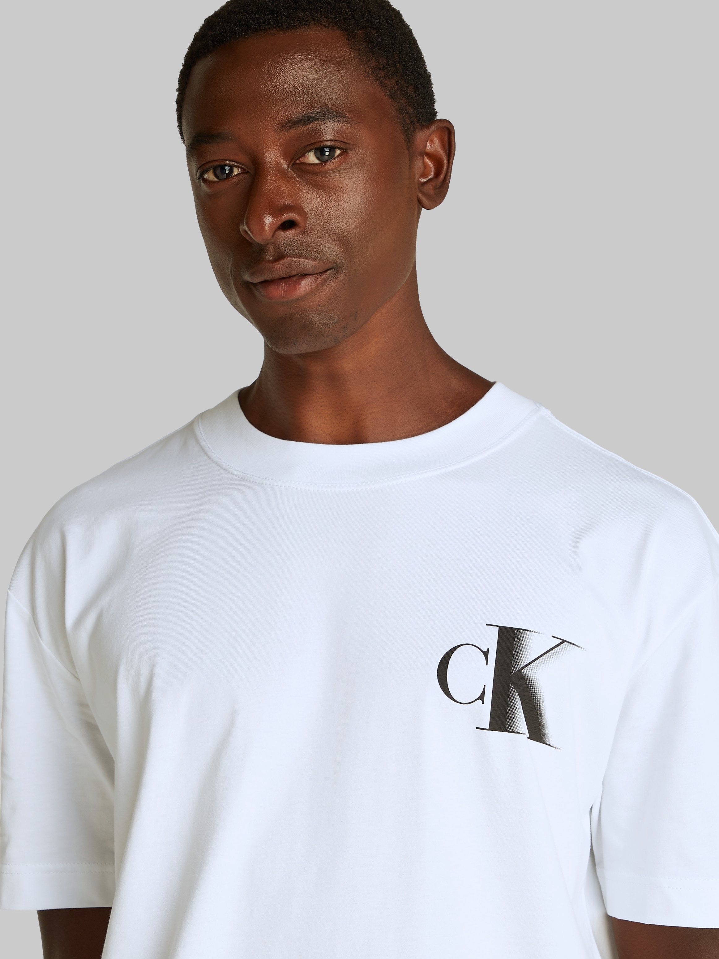 Calvin Klein Jeans T-Shirt »BOLD CK TEE«, mit grossem Logo am Rücken