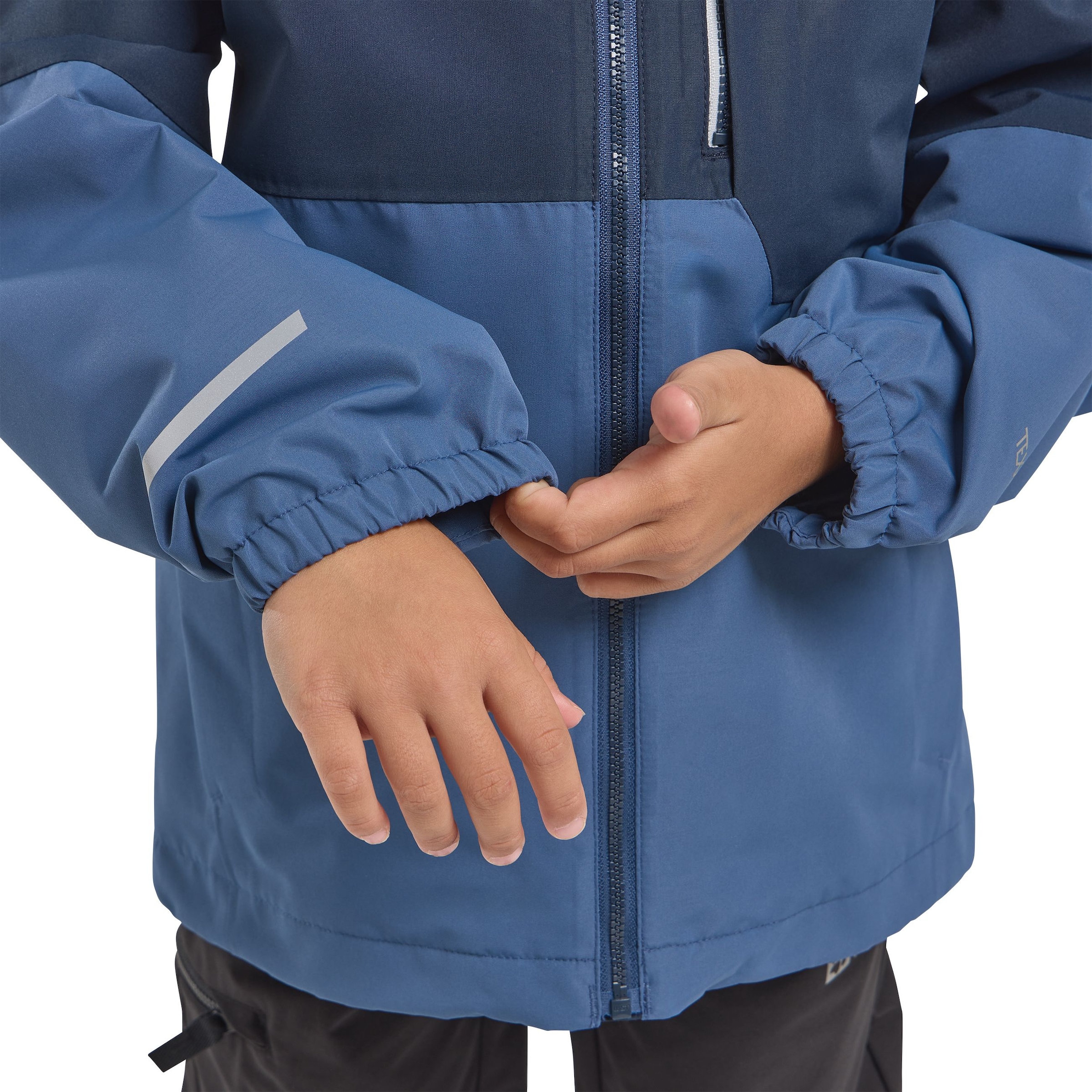 Jack Wolfskin Veste d'extérieur »ACTAMIC 2L JKT K« avec capuche mit Brusttasche, atmungsaktiv, elastisch, wasserdicht, winddicht