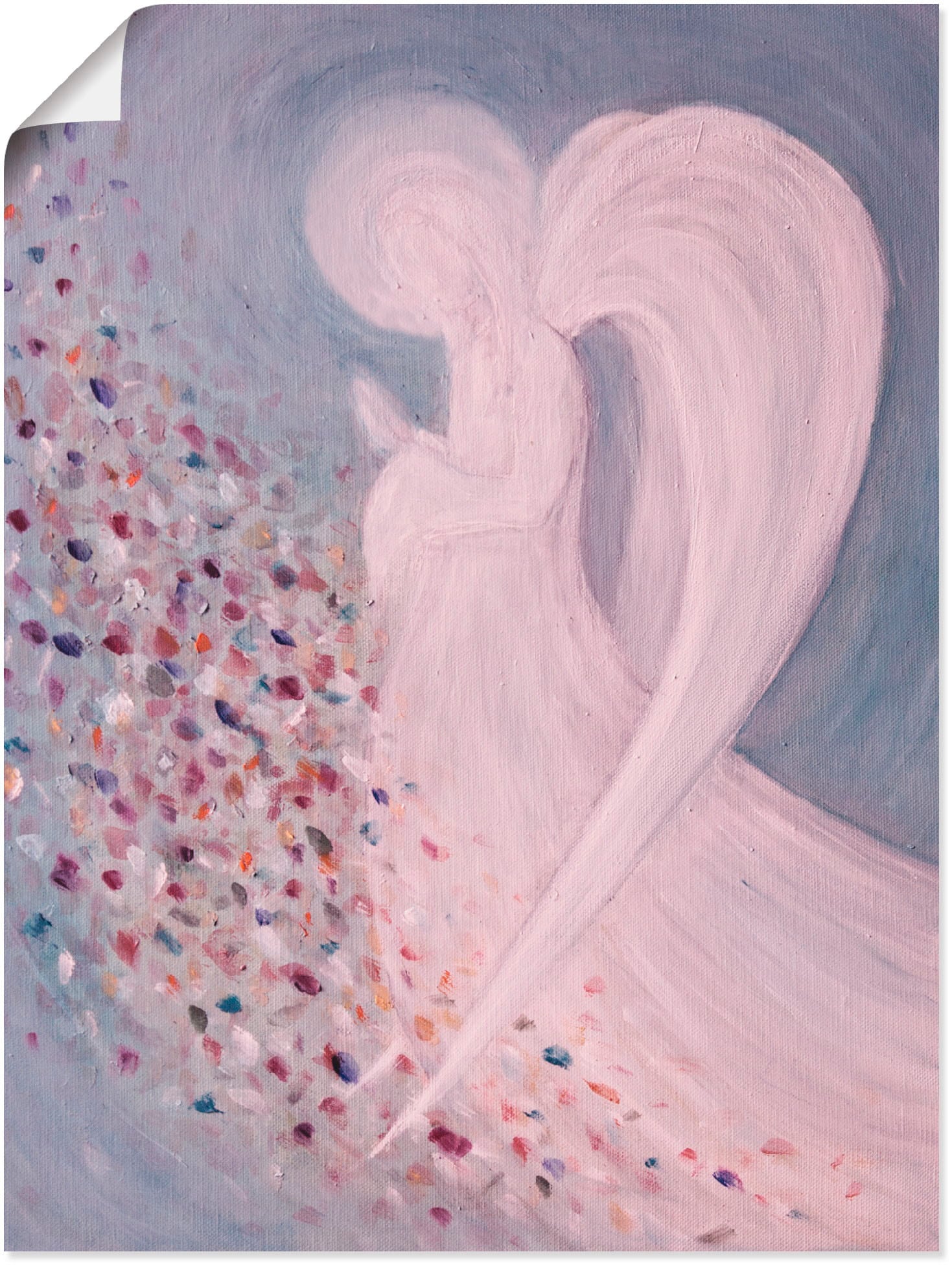 Image of Artland Wandbild "Engelbild III" Religion 1 Stk. tlg. als Leinwandbild, Poster in verschied. Grössen
