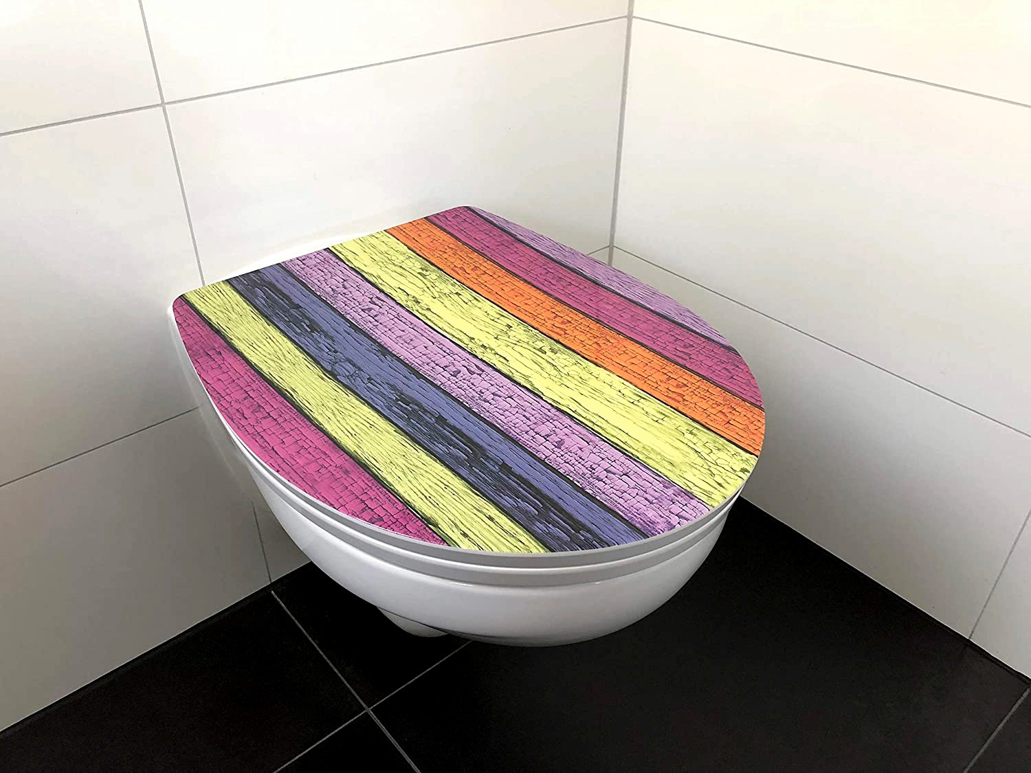 ADOB WC-Sitz "Colours" Absenkautomatik, zur Reinigung auf Knopfdruck abnehmbar