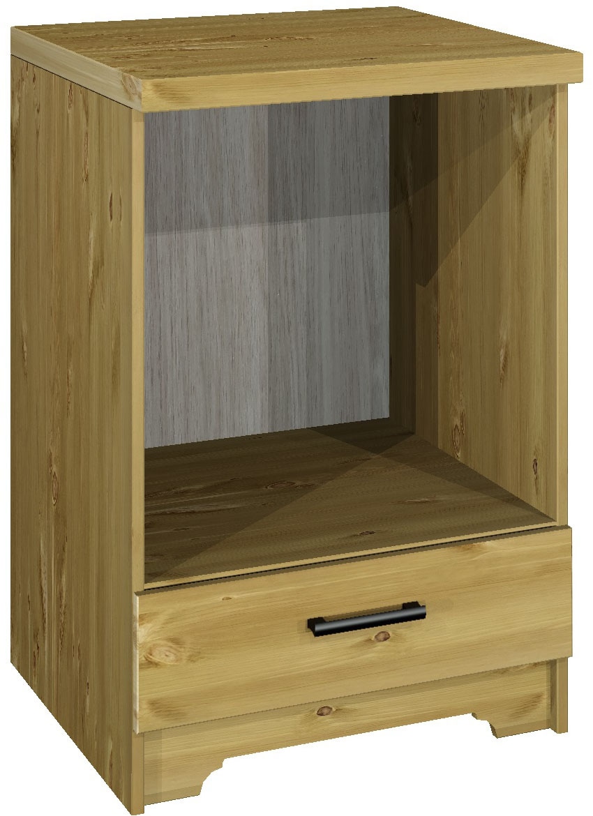 Home affaire Armoire encastrée pour cuisinière »Meliss« aus massiver Kiefer, Breite 60 cm, Soft-Close-Funktion