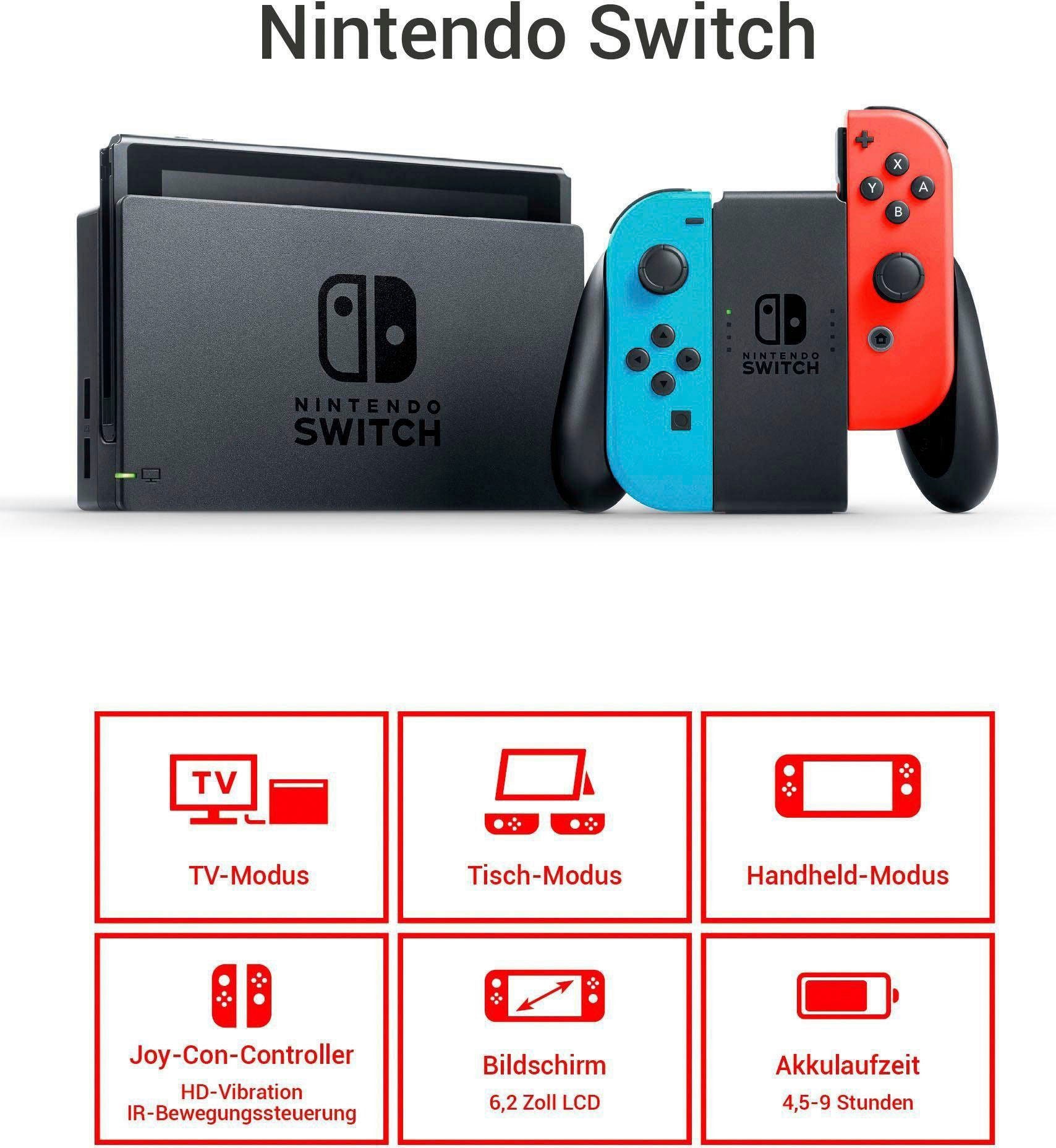 ♕ Nintendo Switch Konsolen-Set »Konsole + Pokemon Purpur + Der Schatz von  Zone Null DLC« versandkostenfrei auf