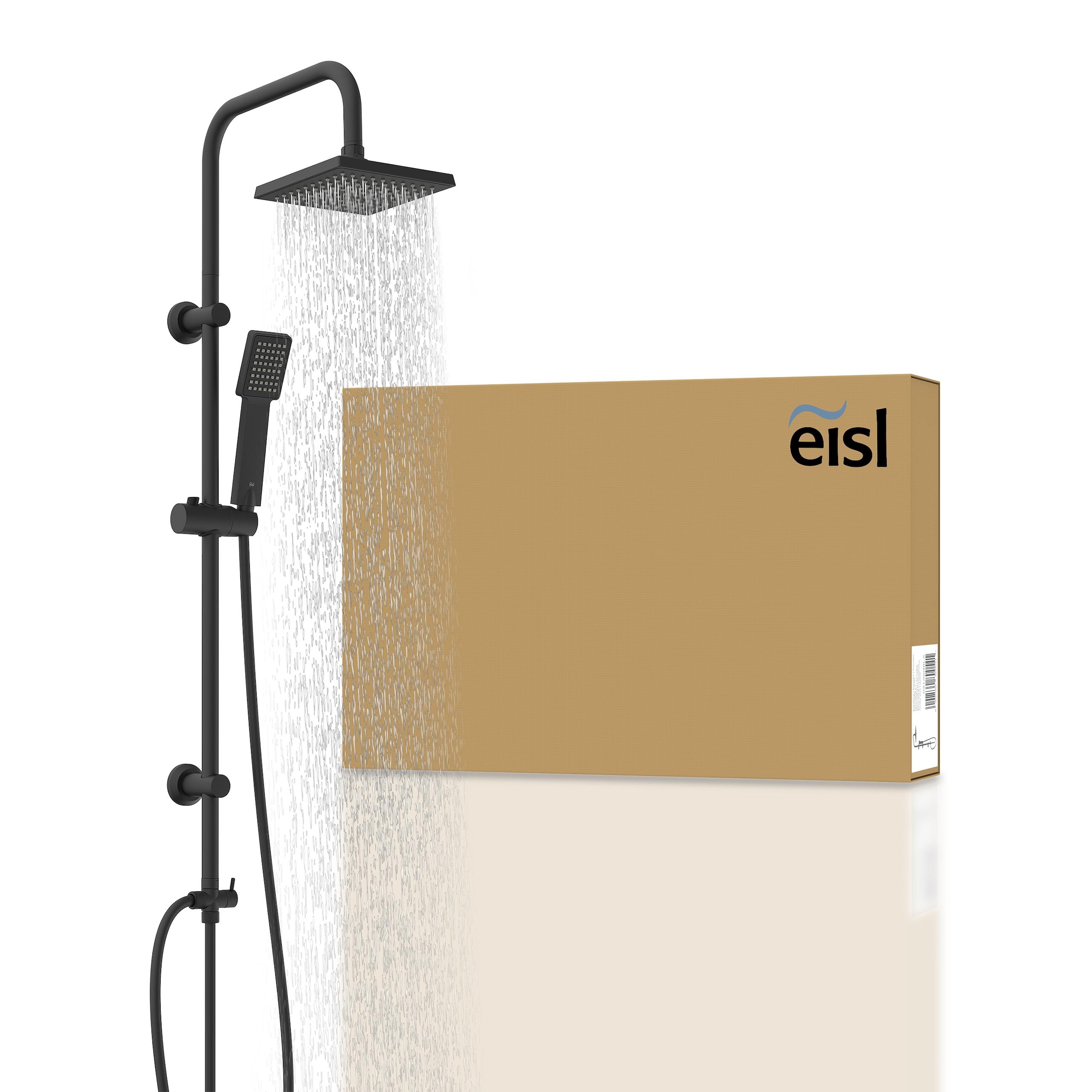 Image of Eisl Duschsystem "EASY ENERGY" 1 Stk. tlg. Höhenverstellbar / Antikalk-Noppen / Edelstahl