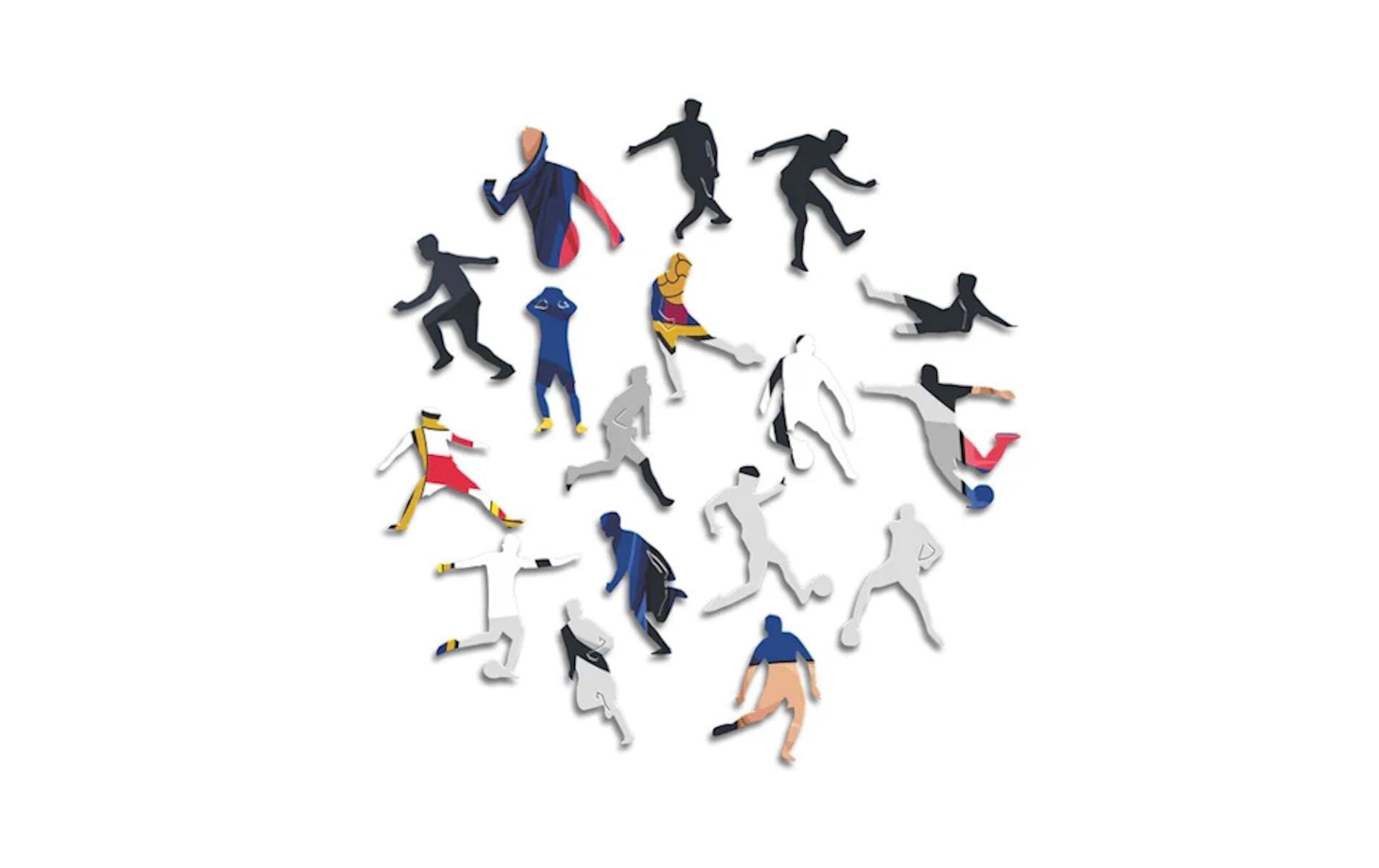   Puzzle »Iconic FC Barcelona – Pedri« Holzart: Birke (Herkunftsland: China)