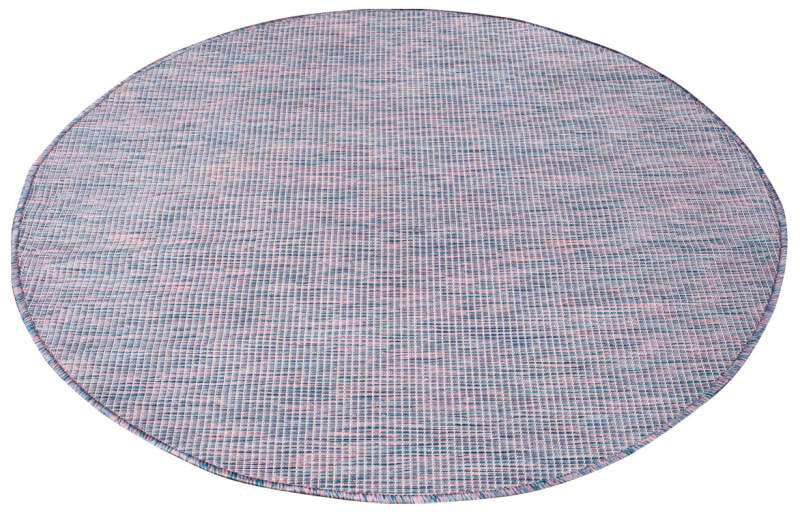 Image of Carpet City Outdoorteppich "PALM2778" rund 5 mm Höhe Wetterfest & UV-beständig, für Balkon, Terrasse, Küche, flach gewebt