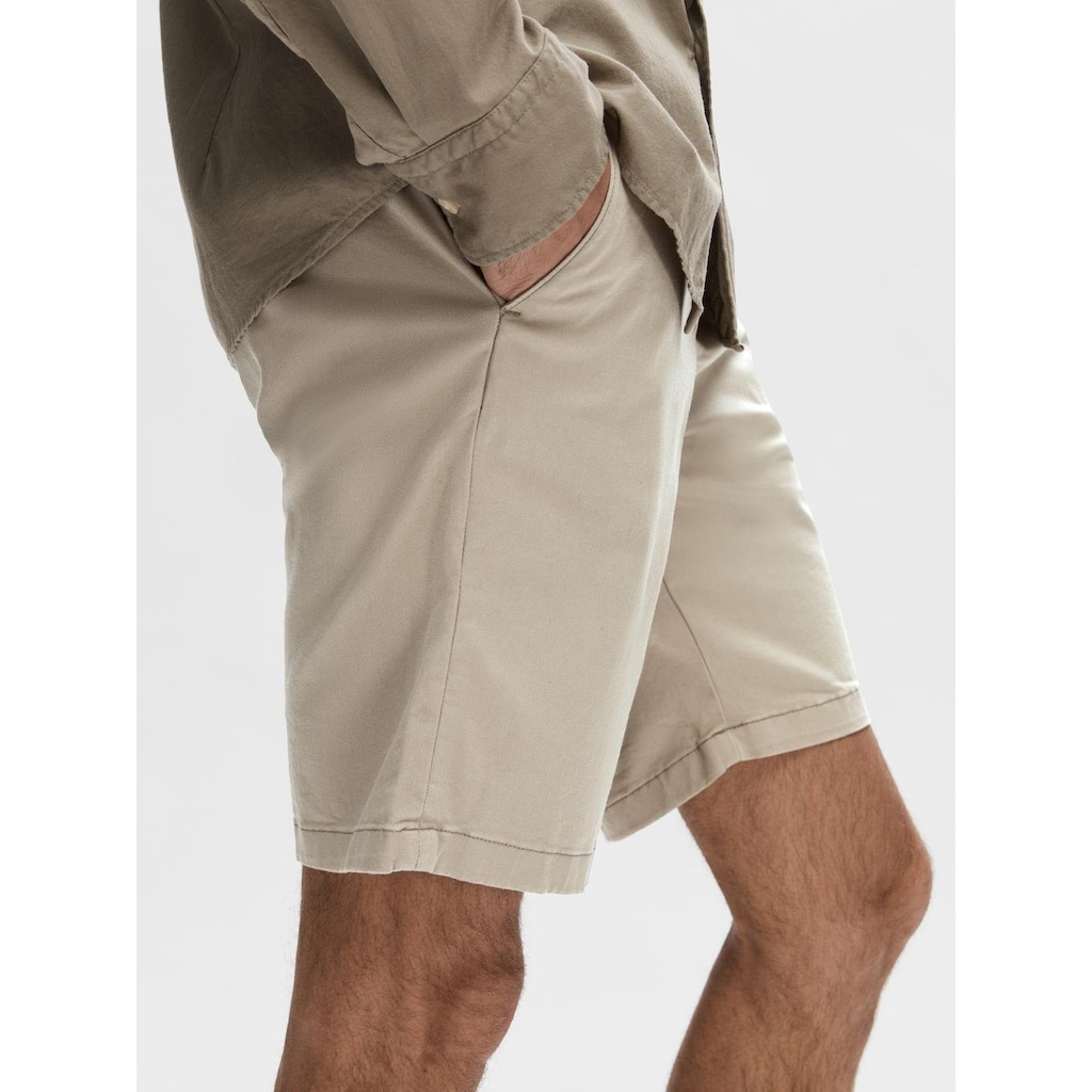 SELECTED HOMME Chinoshorts »SLHSLIM-MILES FLEX SHORTS NOOS«