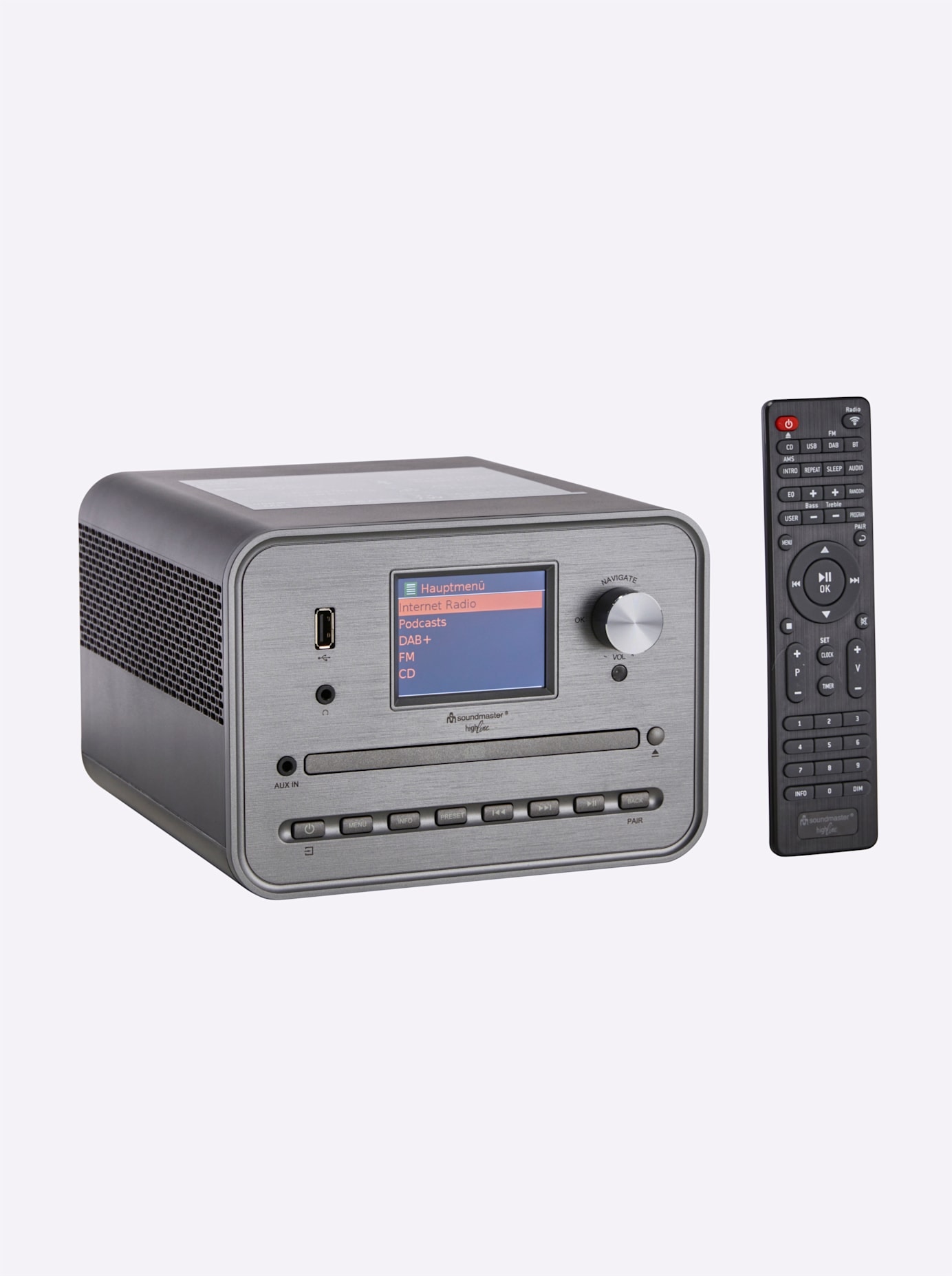 Soundmaster Digitalradio (DAB+) »Musikcenter« ( )