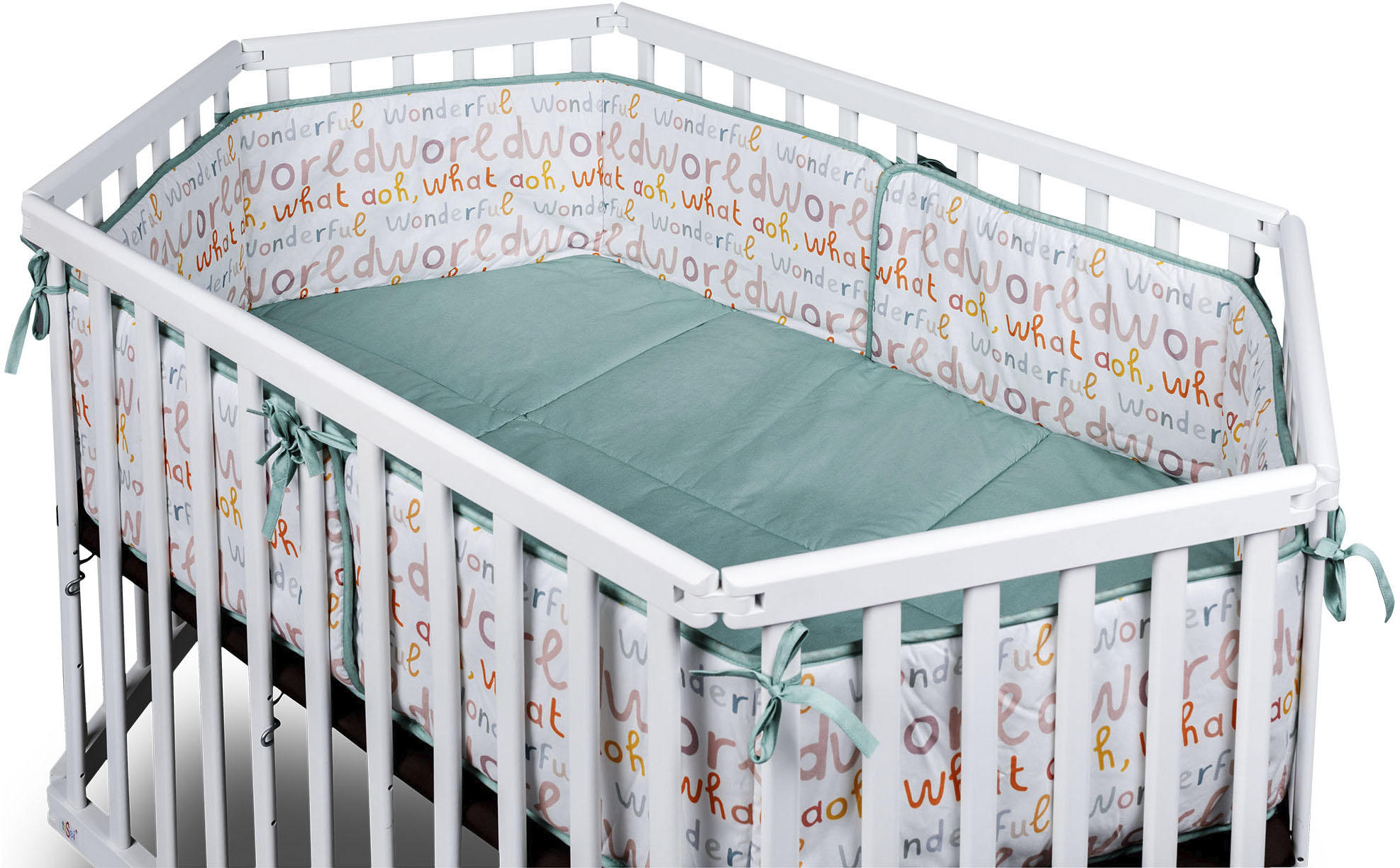 Laufgittereinlage »Lies, 6-Eck, mint wonderful world«, (2 tlg., Nestchen und...