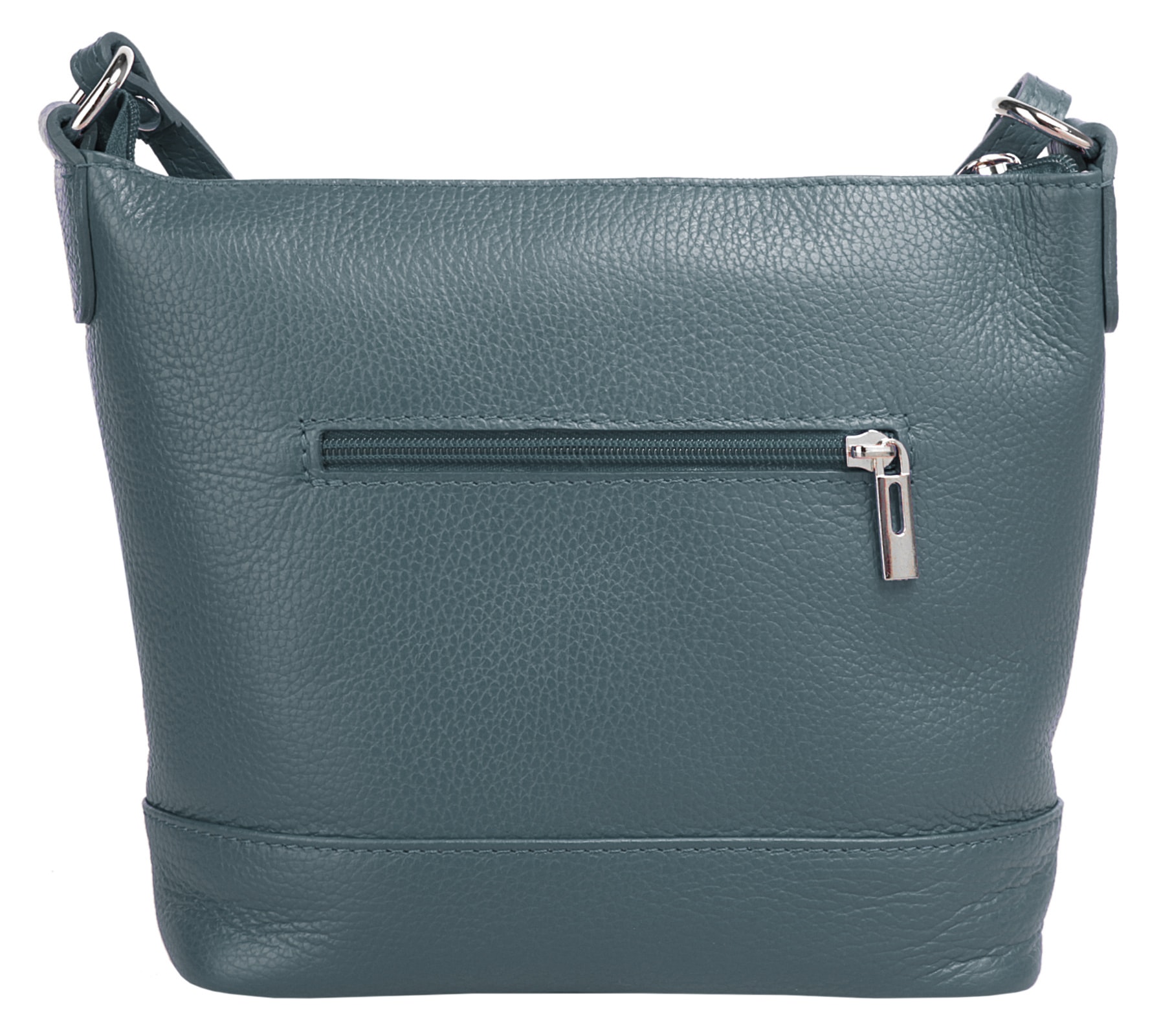 Cluty Umhängetasche, echt Leder, Made in Italy