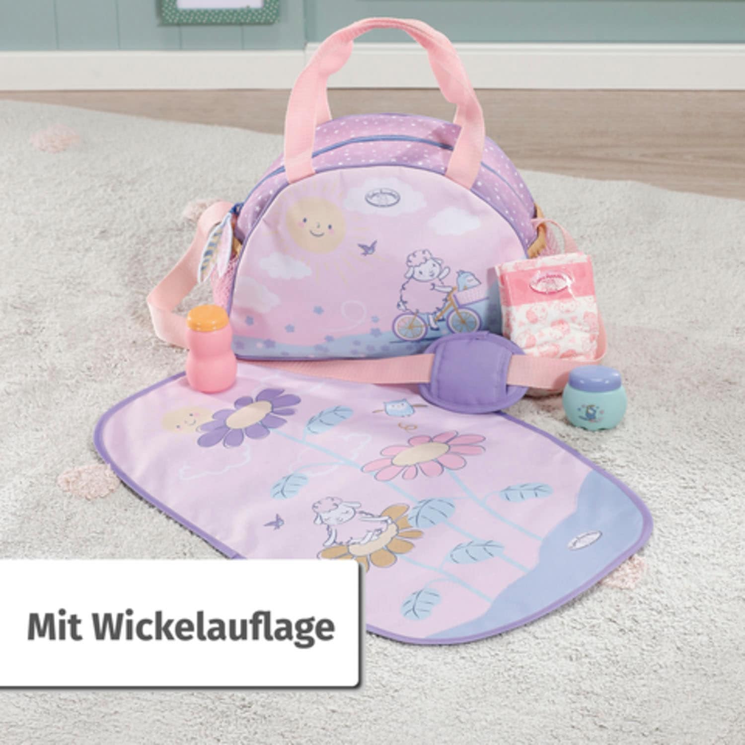 Baby Annabell Puppen Wickeltasche, mit Zubehör