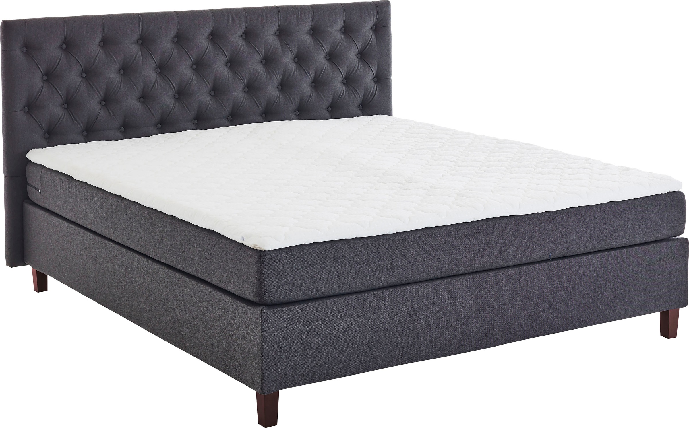 Image of Home affaire Boxbett »Monham«, traumhafter Samtveloursstoff bei Ackermann Versand Schweiz