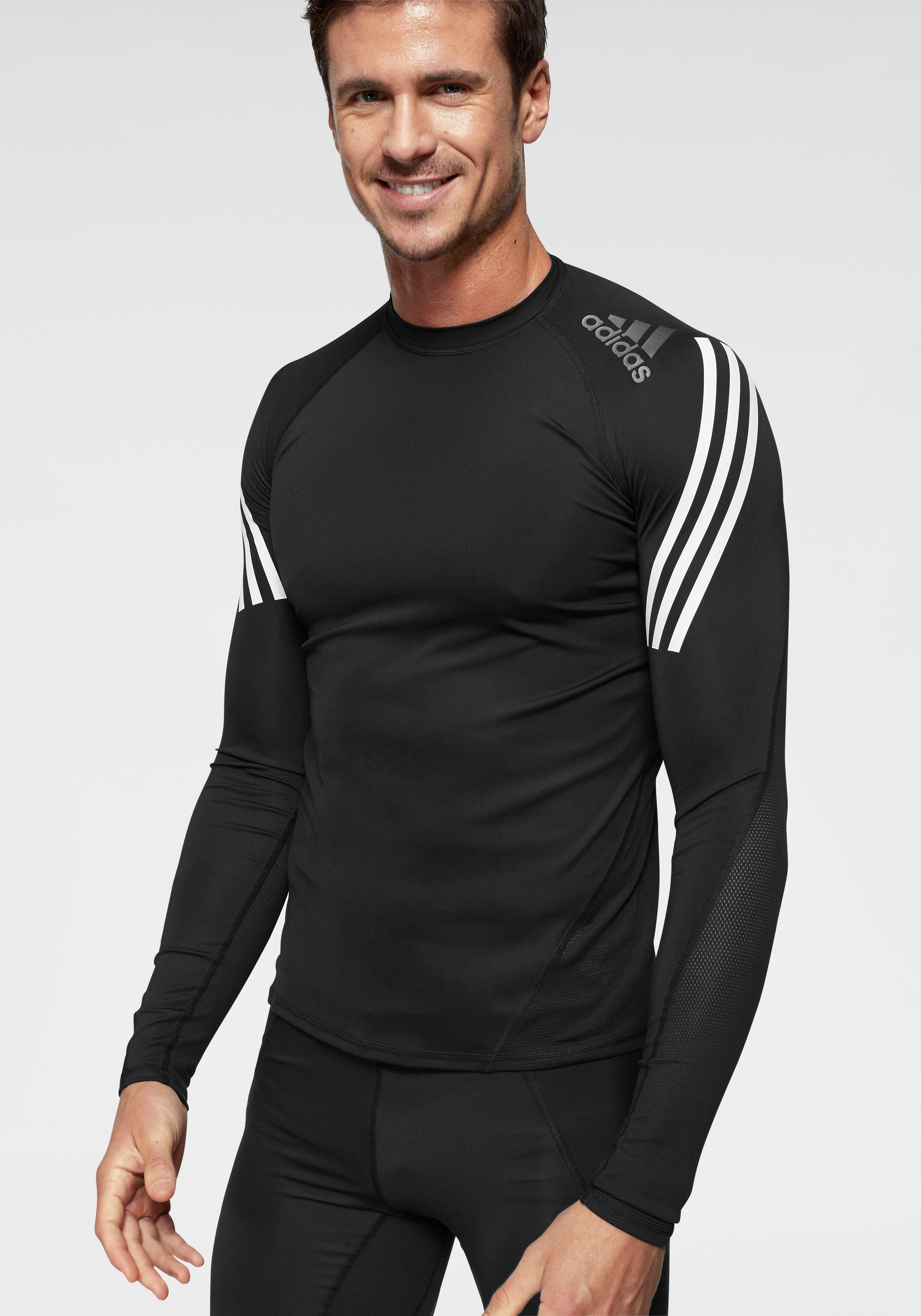Langarmshirt »ALPHASKIN SPORT+ 3-STREIFEN LONGSLEEVE«
