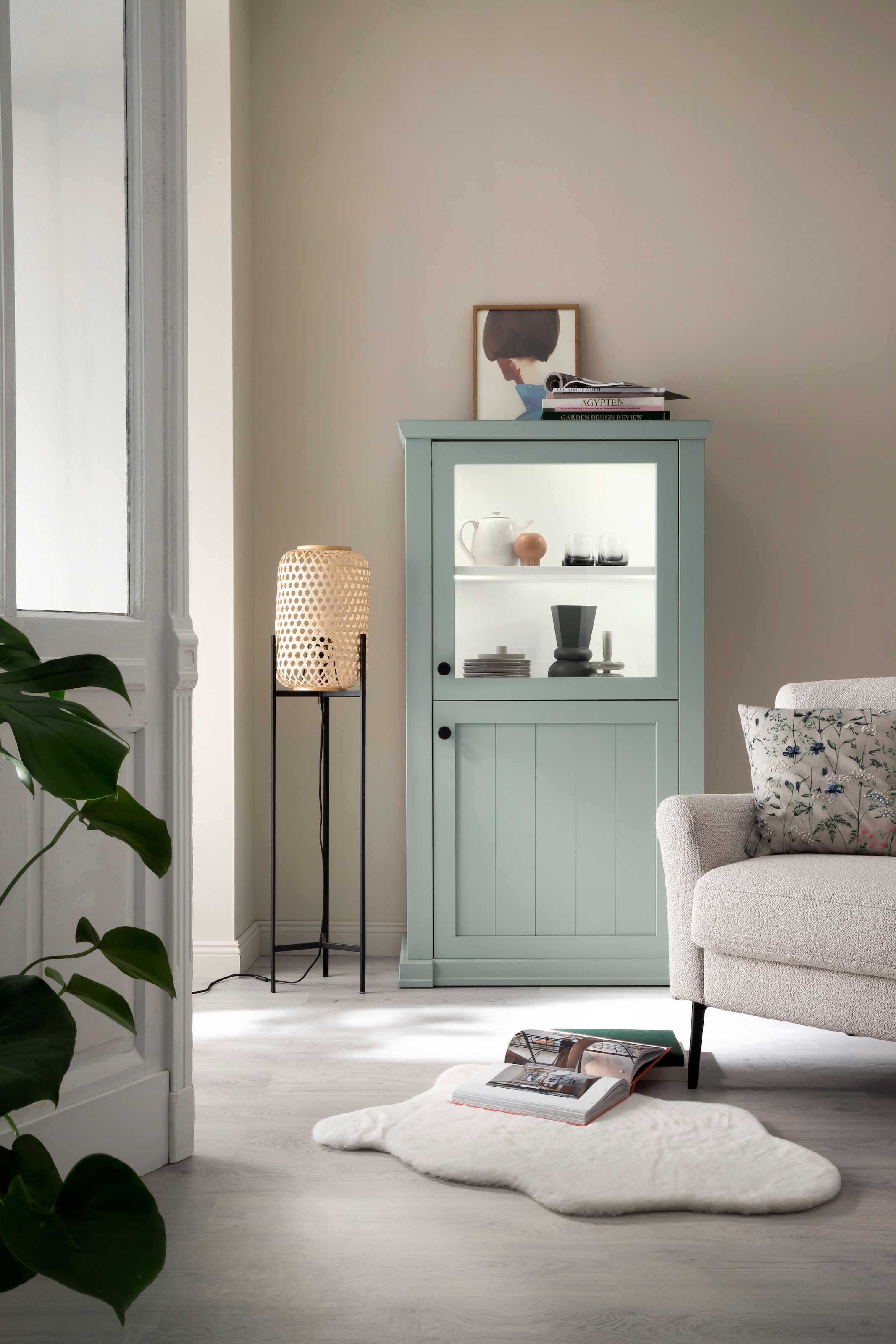 SCHÖNER WOHNEN-Kollektion Fellteppich »Tender« fellförmig 26 mm Höhe weich durch Microfaser, Kaninchenfell Haptik, Kunstfell, waschbar