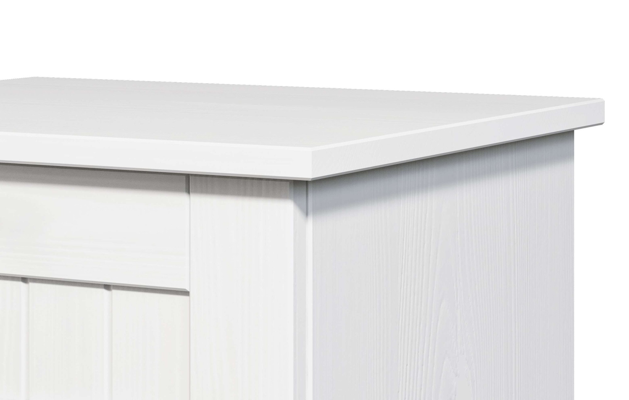 Home affaire Garderobenschrank »Juventus«, (1 St.), aus massiver Kiefer, Breite 67cm, mit Kleiderstange