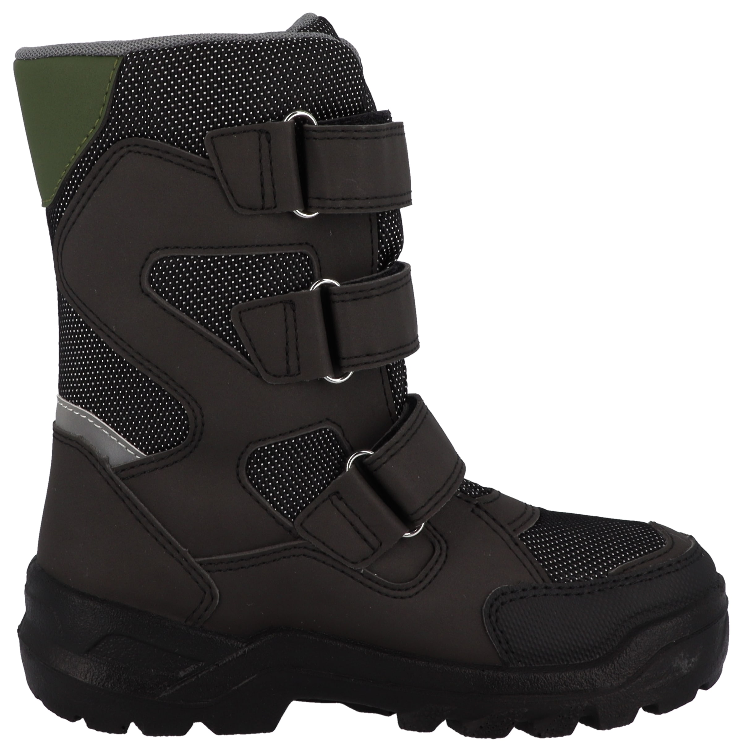 Lurchi Bottes à scratch »Kimit-SYMPATEX«  Outdoorboots mit Kontrastbesätzen, Grössenschablone zum Download