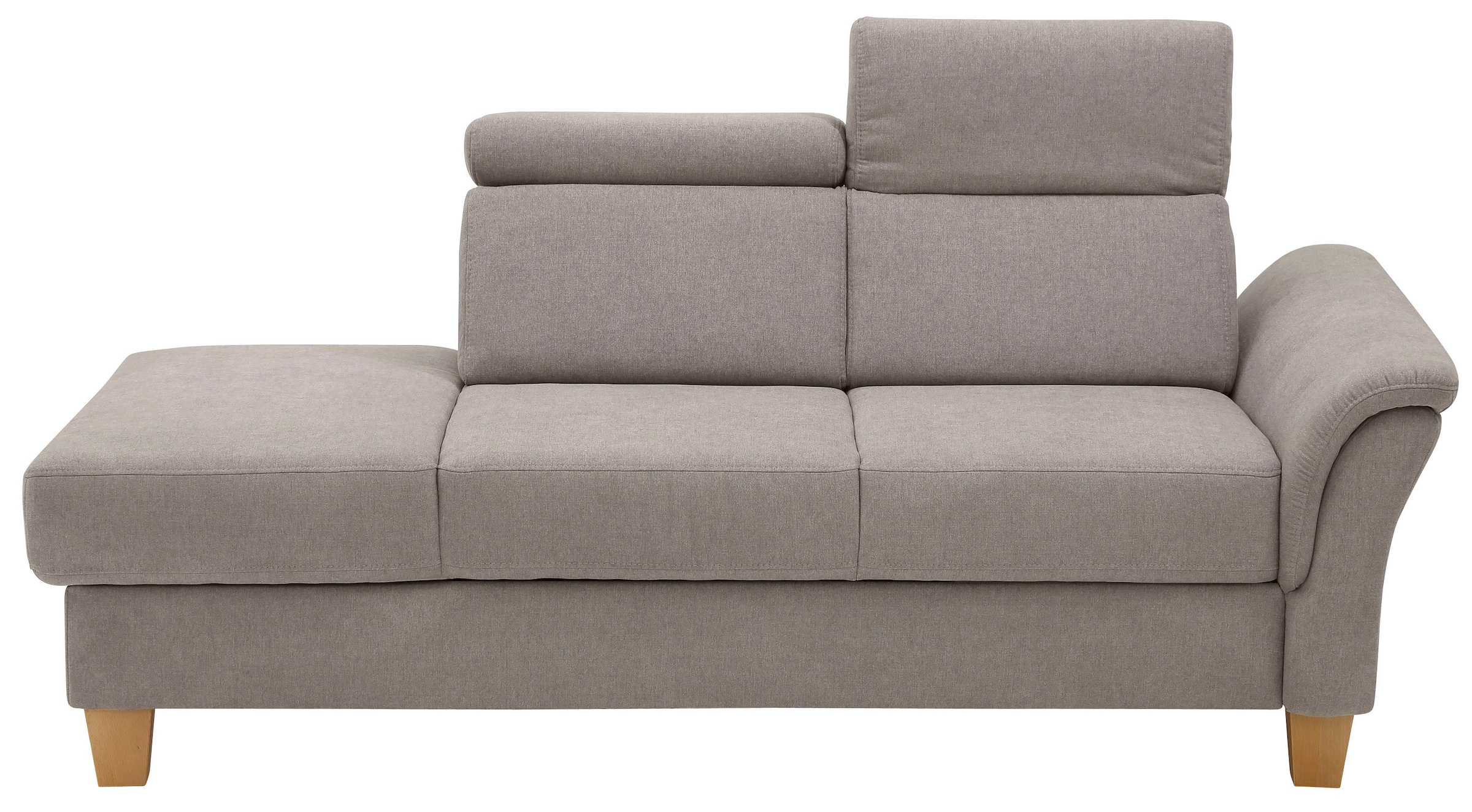 Home affaire Recamiere »Conville« incl. Kopfteilverstellung, Federkern, wahlweise mit  Bettkasten