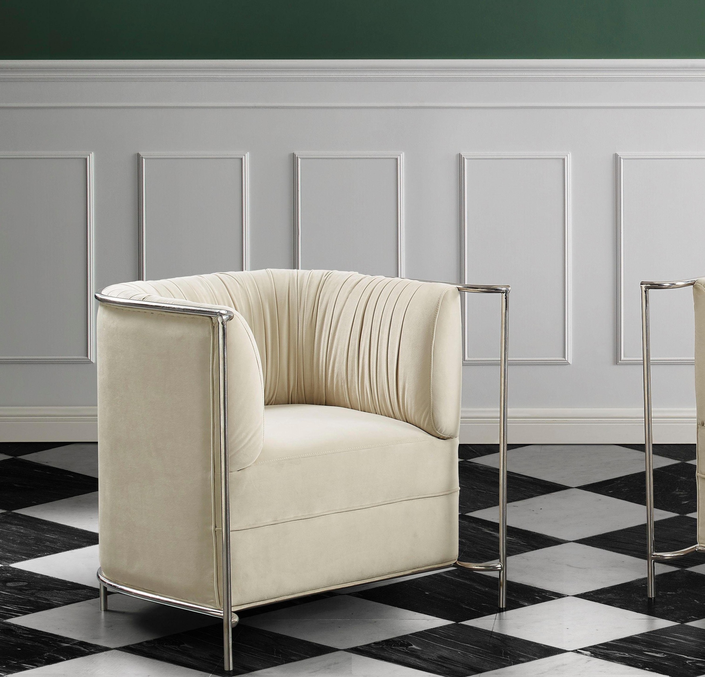 Image of Leonique Sessel »Emeric«, mit Raffungen in der Rückenlehne, in edlem Design bei Ackermann Versand Schweiz