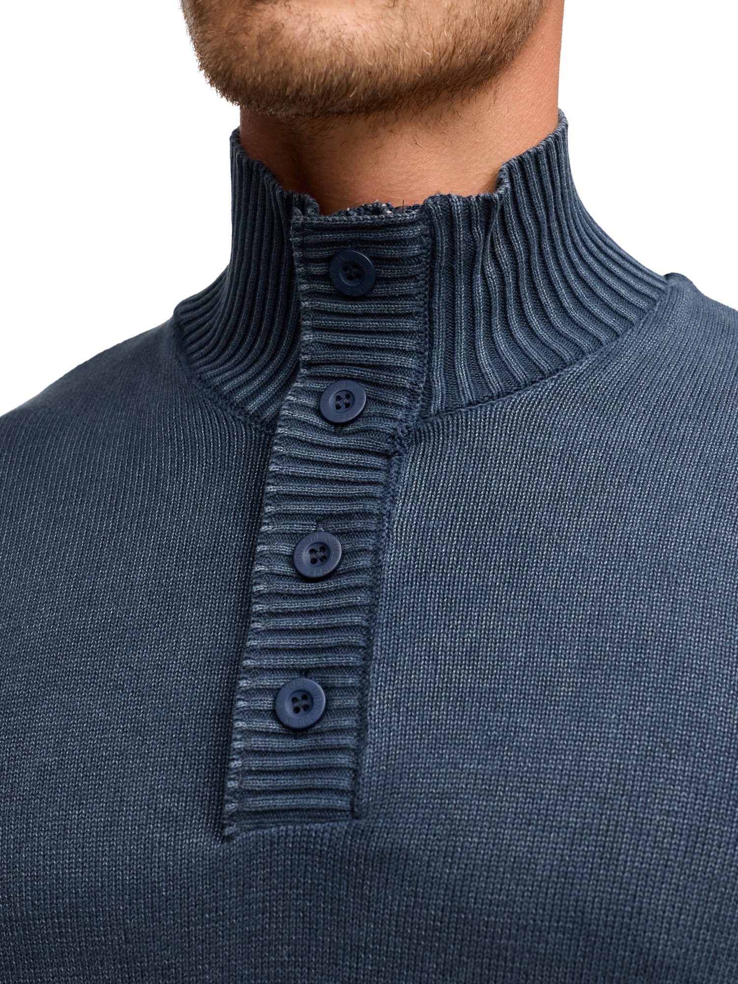 Indicode Strickpullover »INNiels ½ Placket«