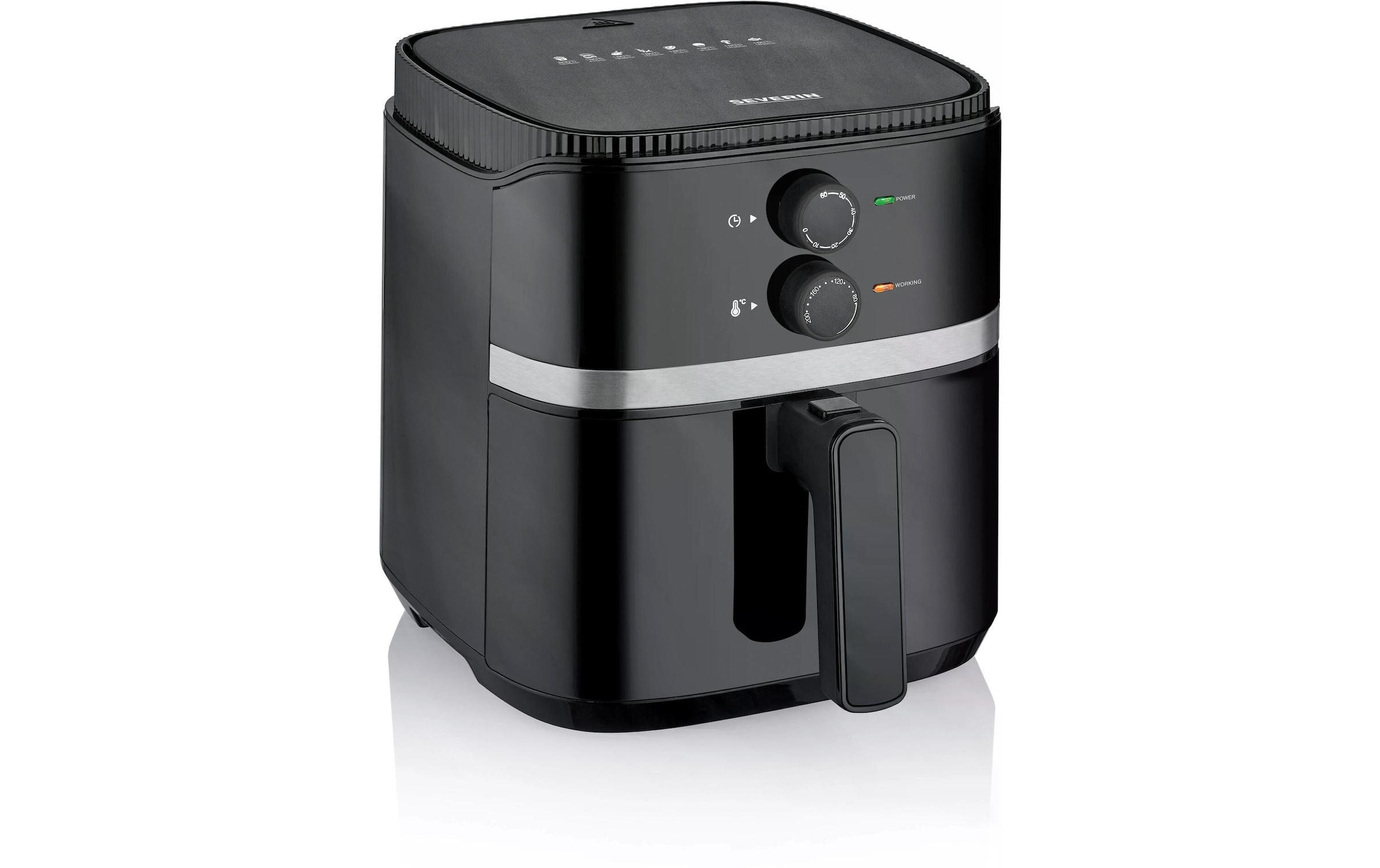 Severin Heissluftfritteuse »FR 2452 5 l, Schwarz«, 1500 W