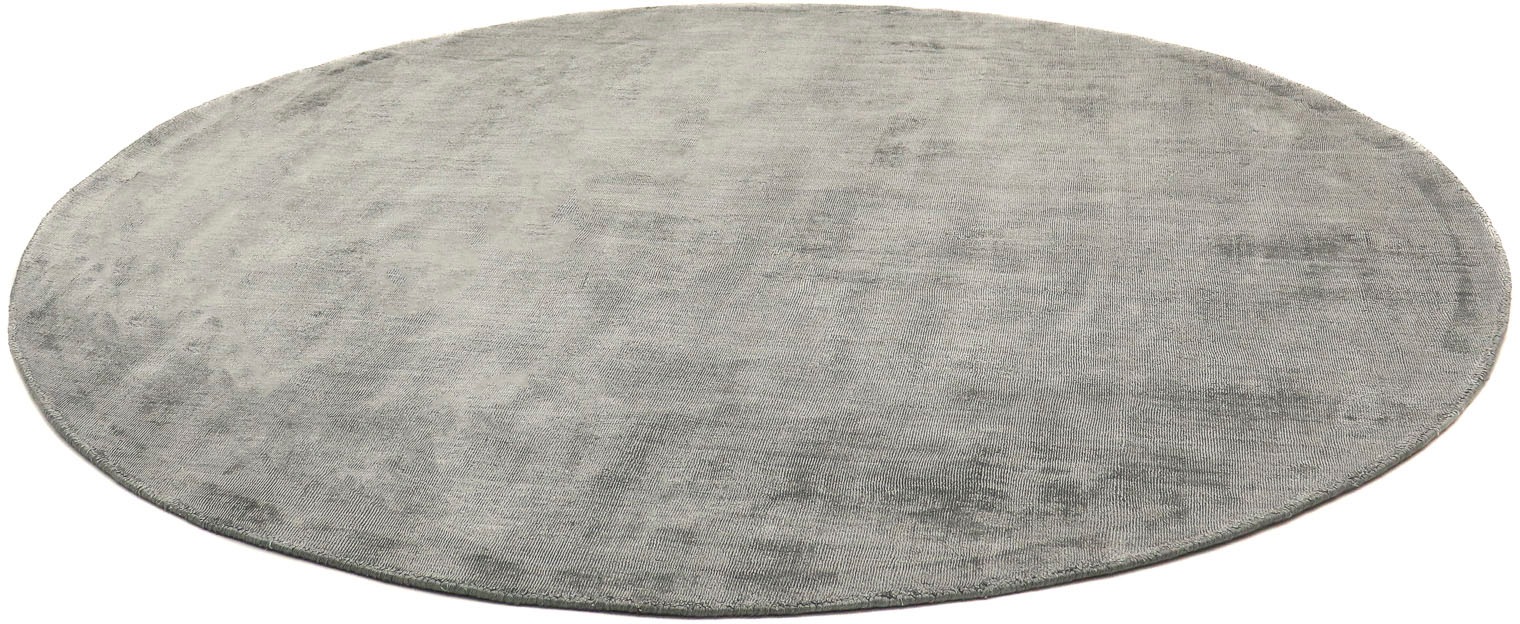 Image of morgenland Teppich »Designer Teppich Chester«, rund, 10 mm Höhe, Viskose bei Ackermann Versand Schweiz