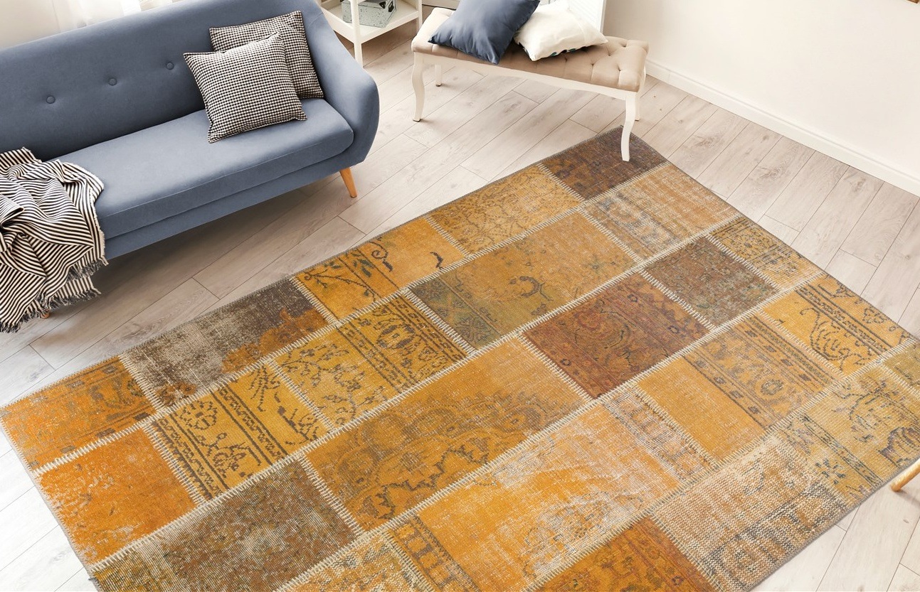 Image of me gusta Teppich "Faye 525" rechteckig 6 mm Höhe Flachgewebe, gedrucktes Motiv, Wohnzimmer, Esszimmer