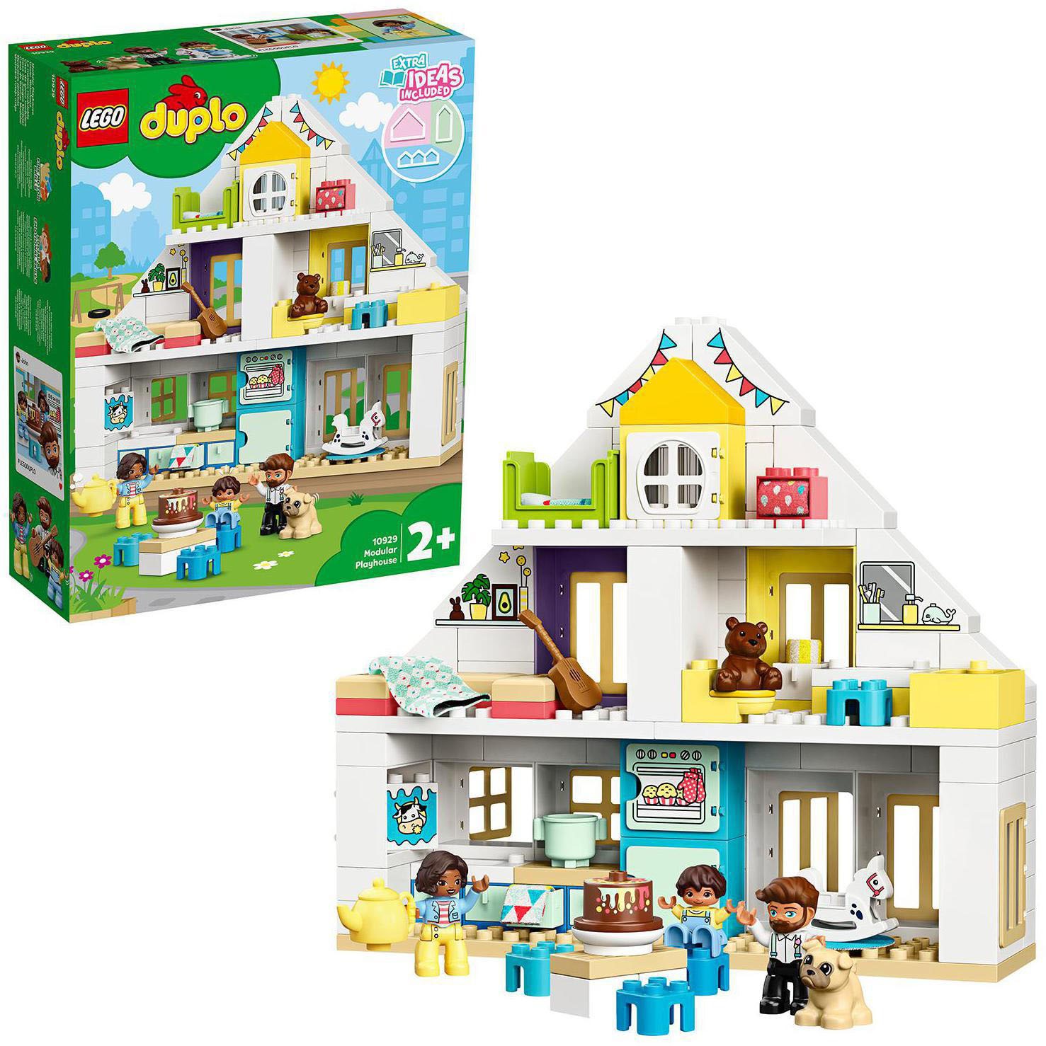 Image of LEGO® Konstruktionsspielsteine »Unser Wohnhaus (10929), LEGO® DUPLO® Town«, (129 St.), Made in Europe bei Ackermann Versand Schweiz