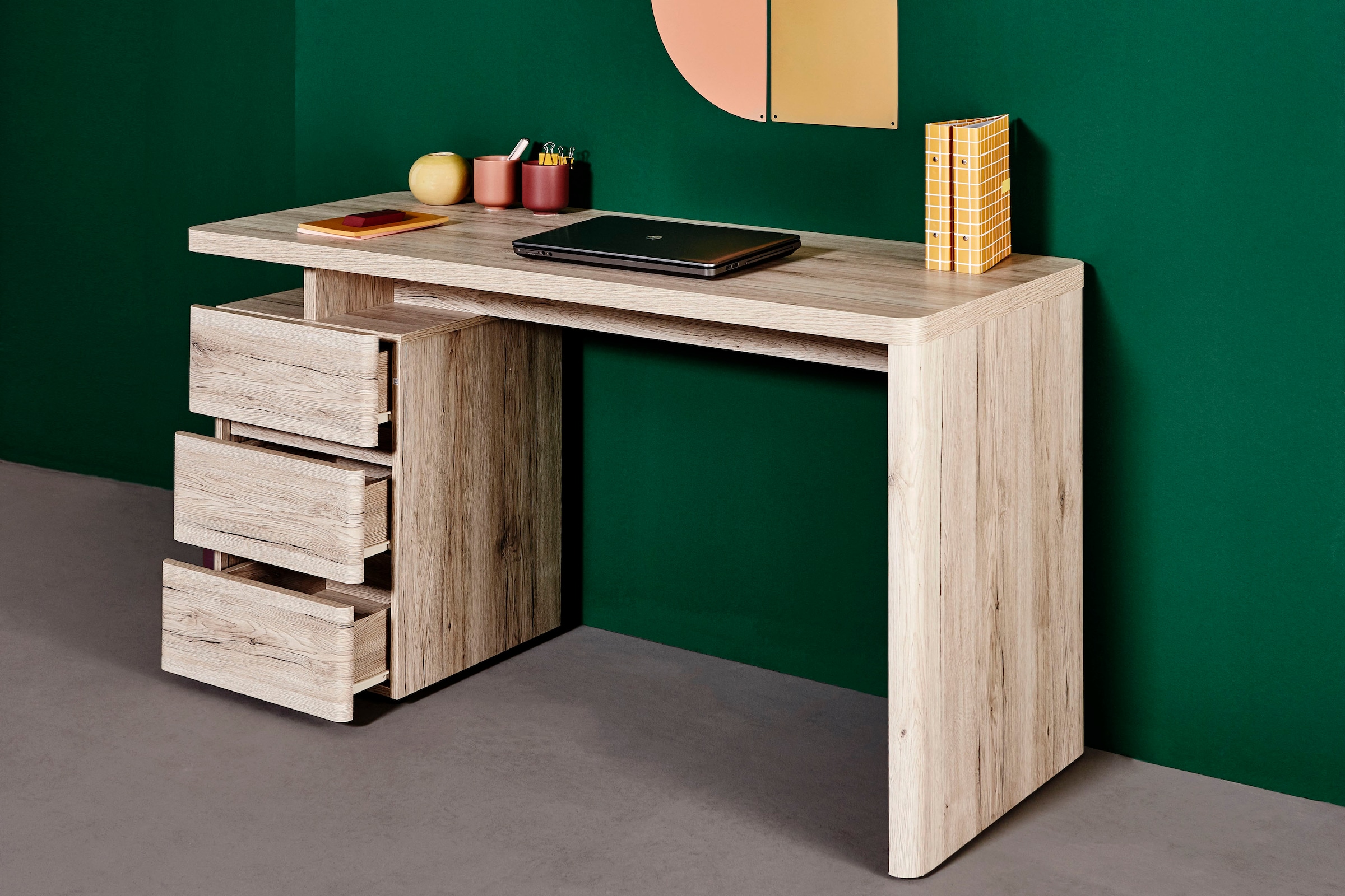 Jahnke Schreibtisch »CU-LIBRE C 240« wechselseitig montierbar