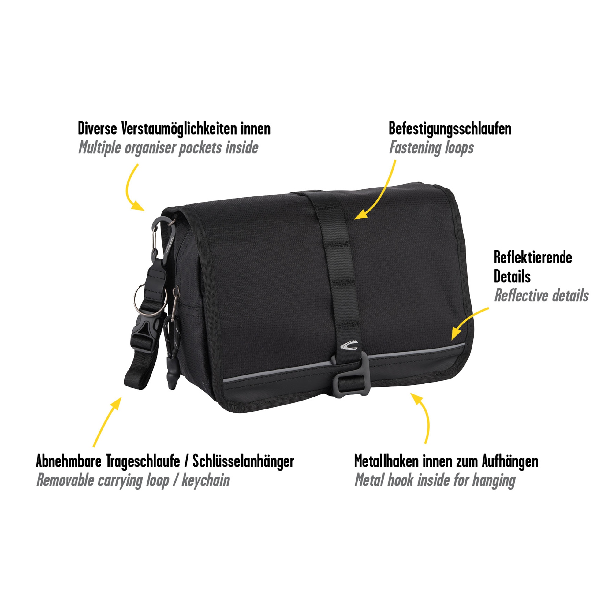 camel active Kulturbeutel »Connect« perfekt durchdachtes modulares Reisetaschensortiment in vielen Styles