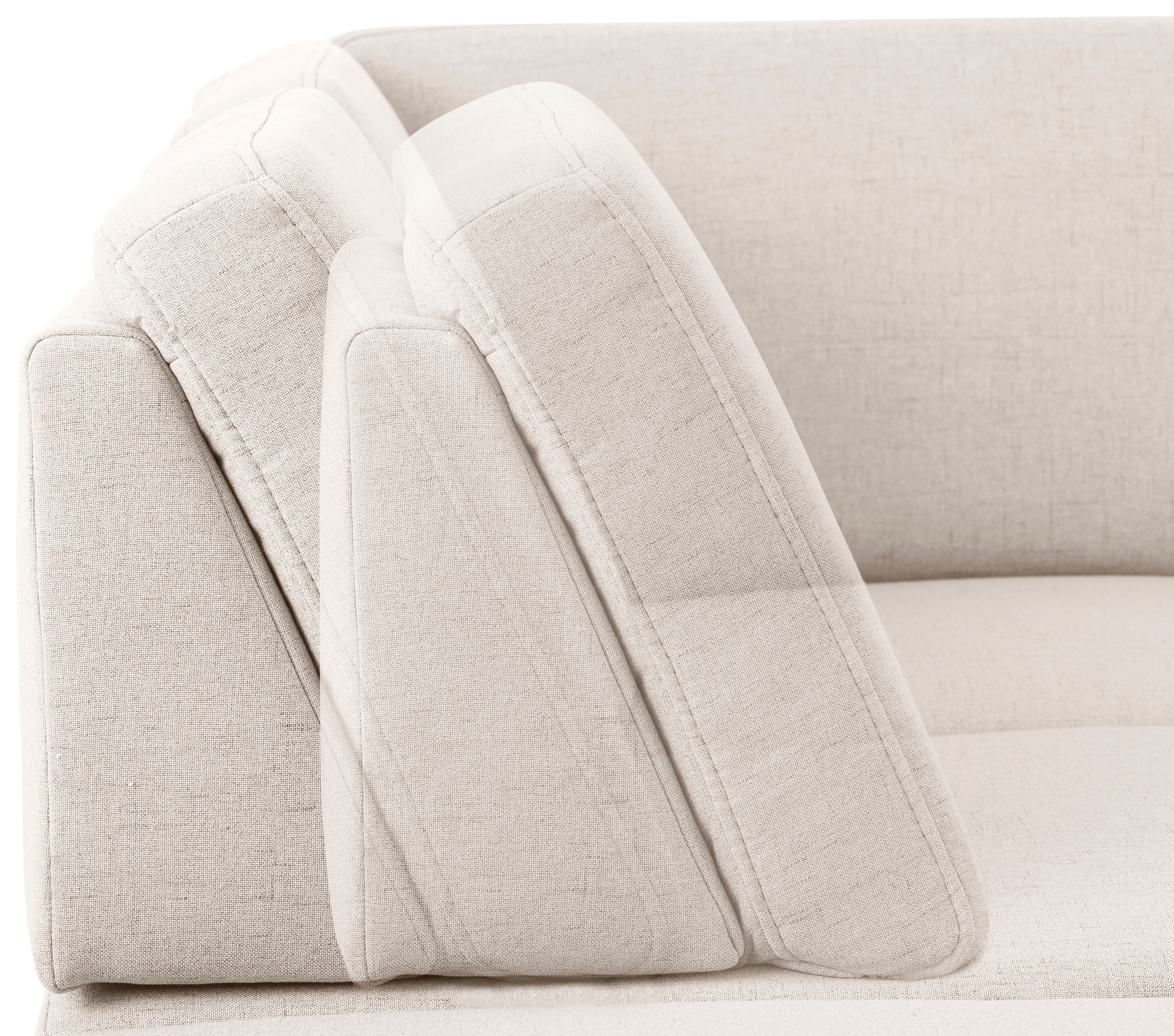 Home affaire Ecksofa »Palace L-Form« incl. Sitztiefenverstellung, wahlweise mit Schlaffunktion und Stauraum