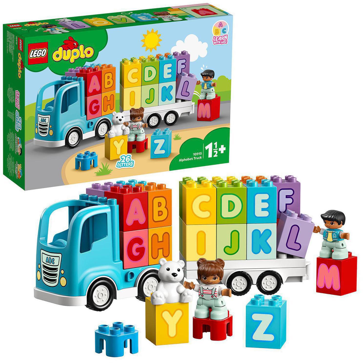 Image of LEGO® Konstruktionsspielsteine »Mein erster ABC-Lastwagen (10915), LEGO® DUPLO® Creative Play«, (36 St.), Made in Europe bei Ackermann Versand Schweiz