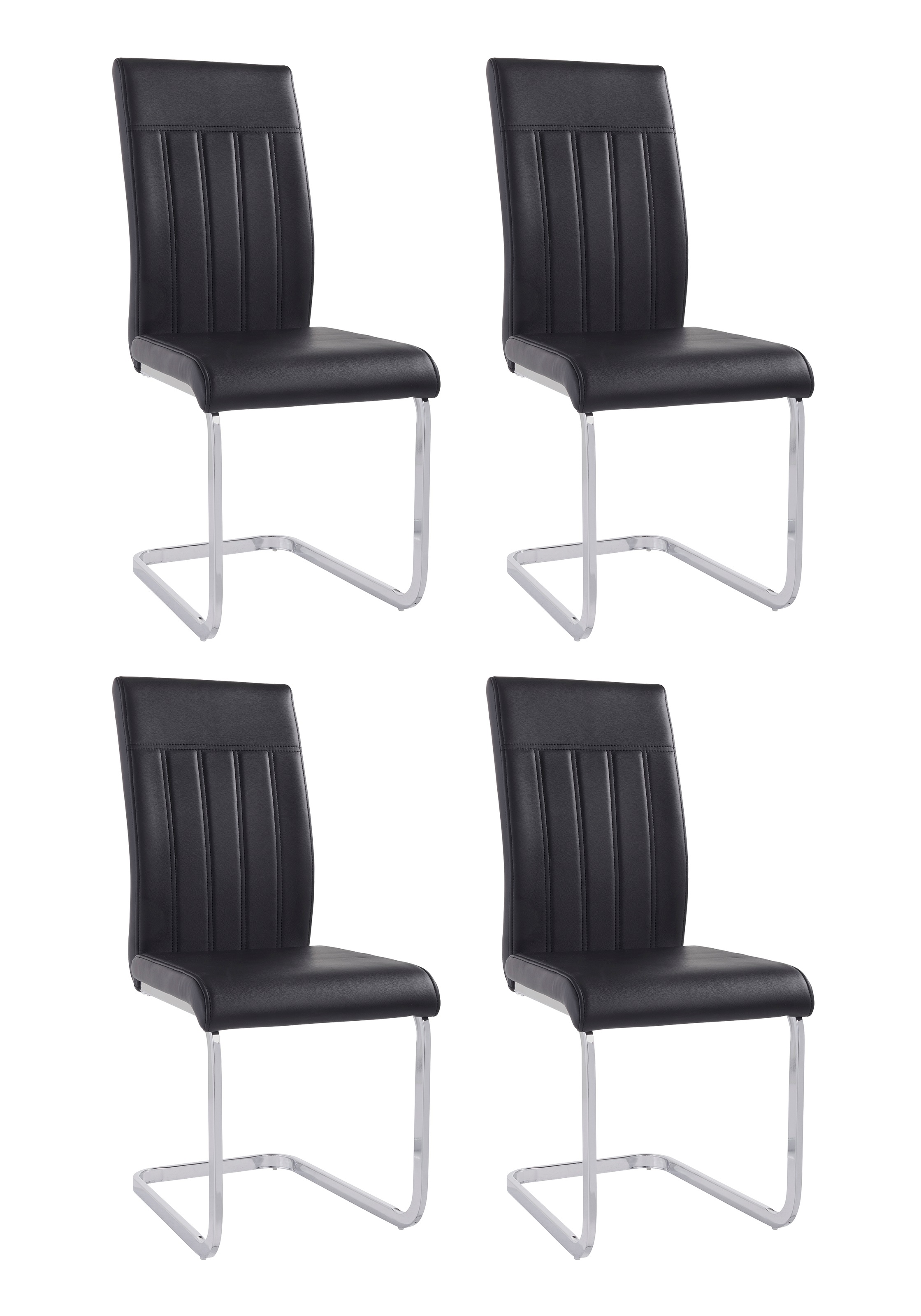 Image of Homexperts Esszimmerstuhl »Francis«, (Set), 4 St., Kunstleder, (2 oder 4 Stück), Bezug in Kunstleder bei Ackermann Versand Schweiz