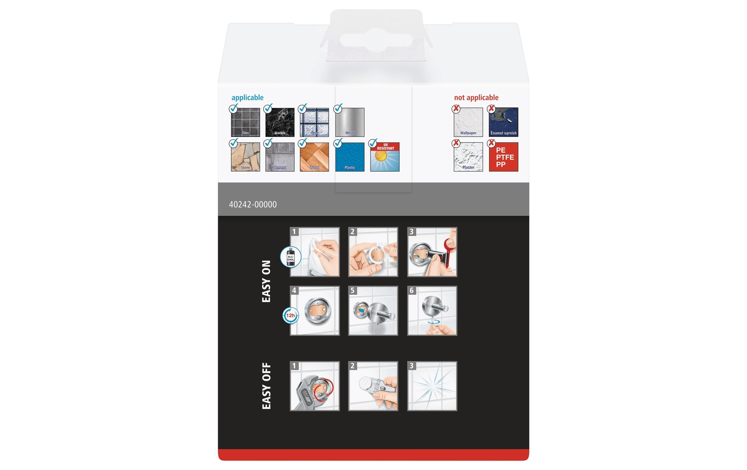 tesa Wandhalterung »Ekkro ohne Bohren«