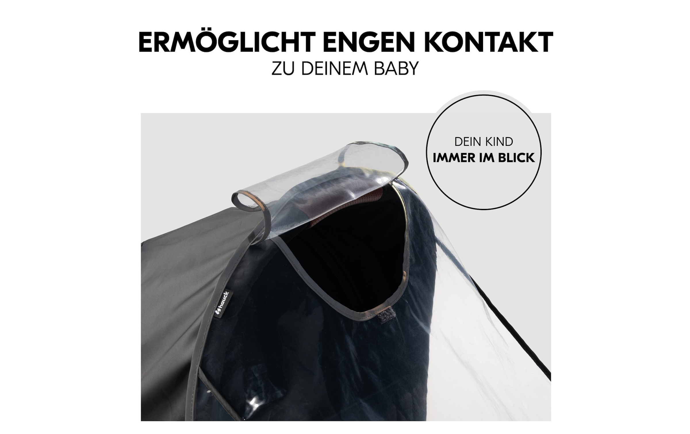Hauck Housse de pluie pour poussette »Carrycot Raincover«