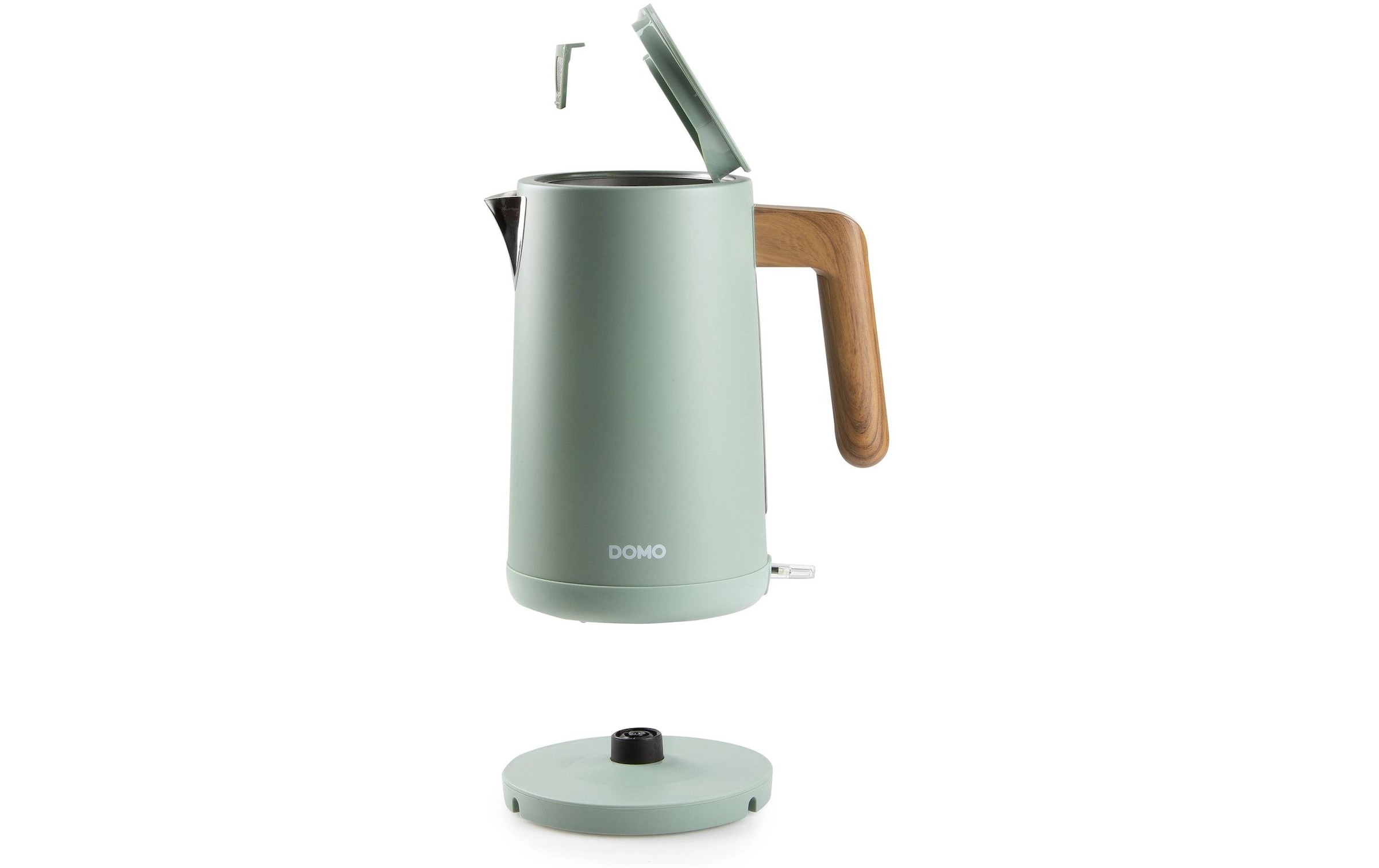 Domo Wasserkocher »DO9282WK 1,7 l« 1,7 l 2200 W mit 360° Sockel, Abschaltautomatik und entnehmbarem Kalkfilter