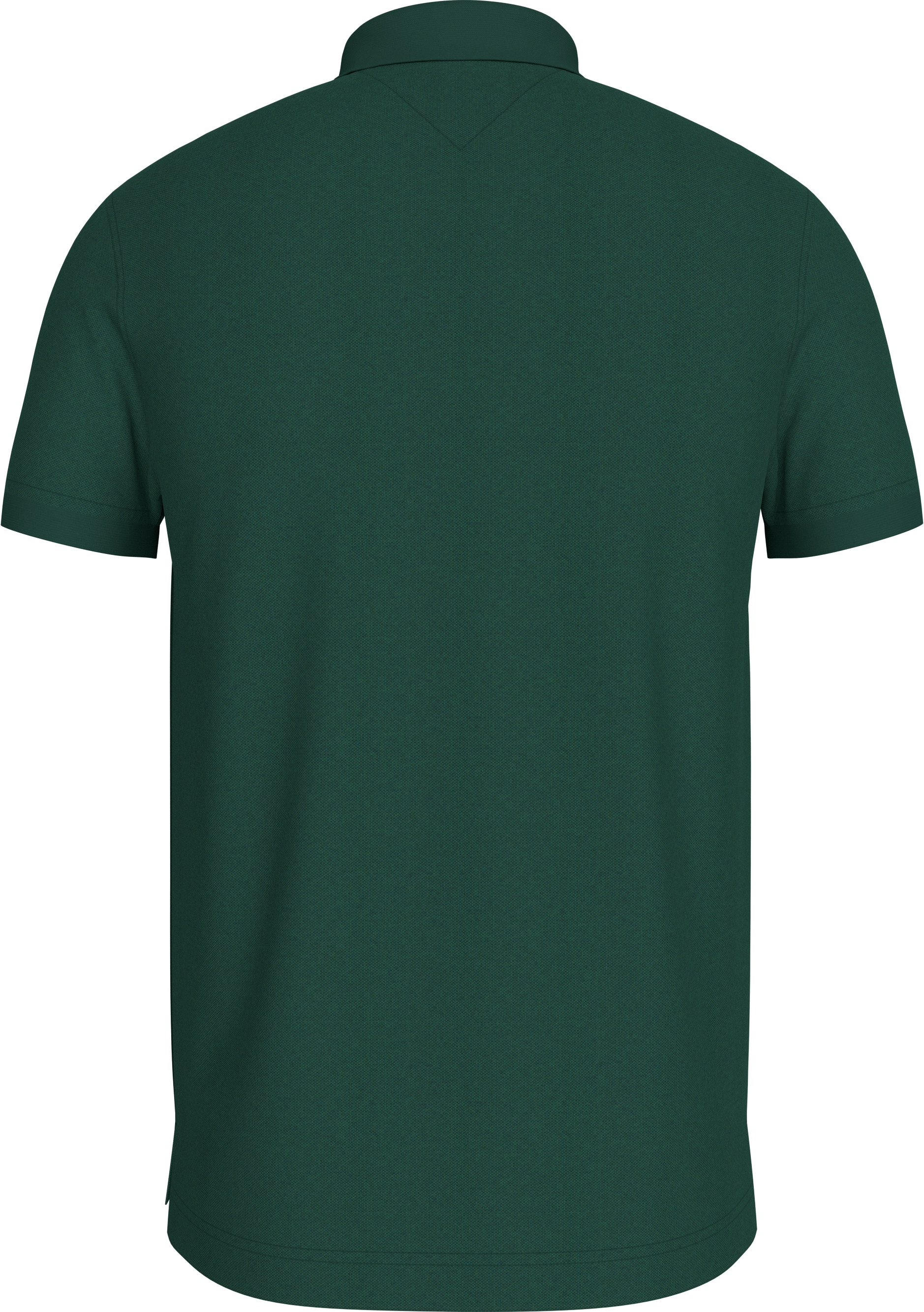 Tommy Hilfiger Poloshirt »1985 SLIM POLO mit Piqué-Struktur und Stickerei« meliert, casual, slim fit, Baumwollmix, Polokragen